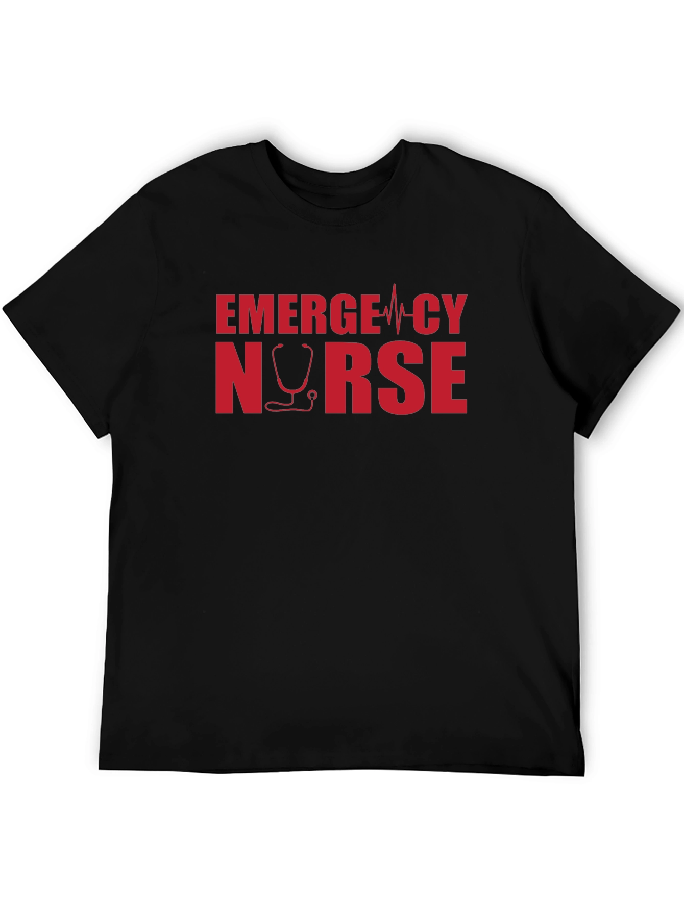 Emergency Nurse Graphic Tee - Medical Hero T-Shirt