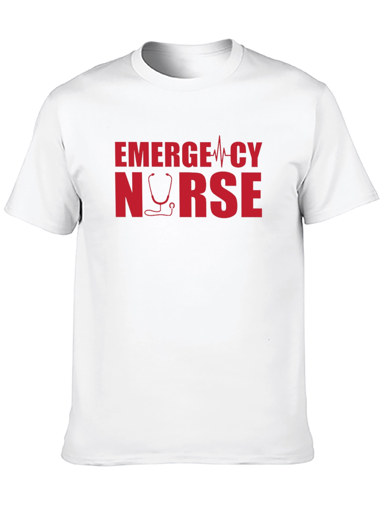 Emergency Nurse Graphic Tee - Medical Hero T-Shirt