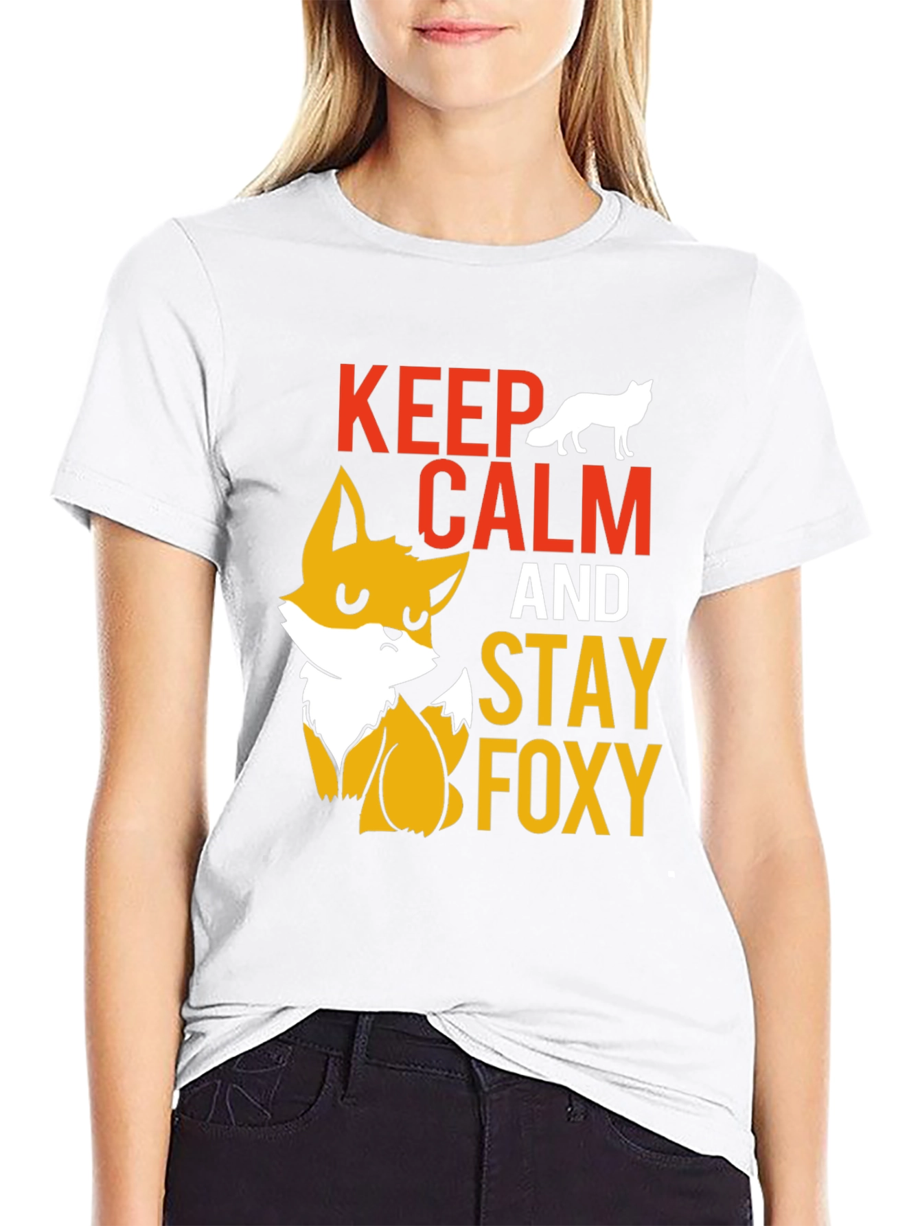 Keep Calm & Stay Foxy T-Shirt