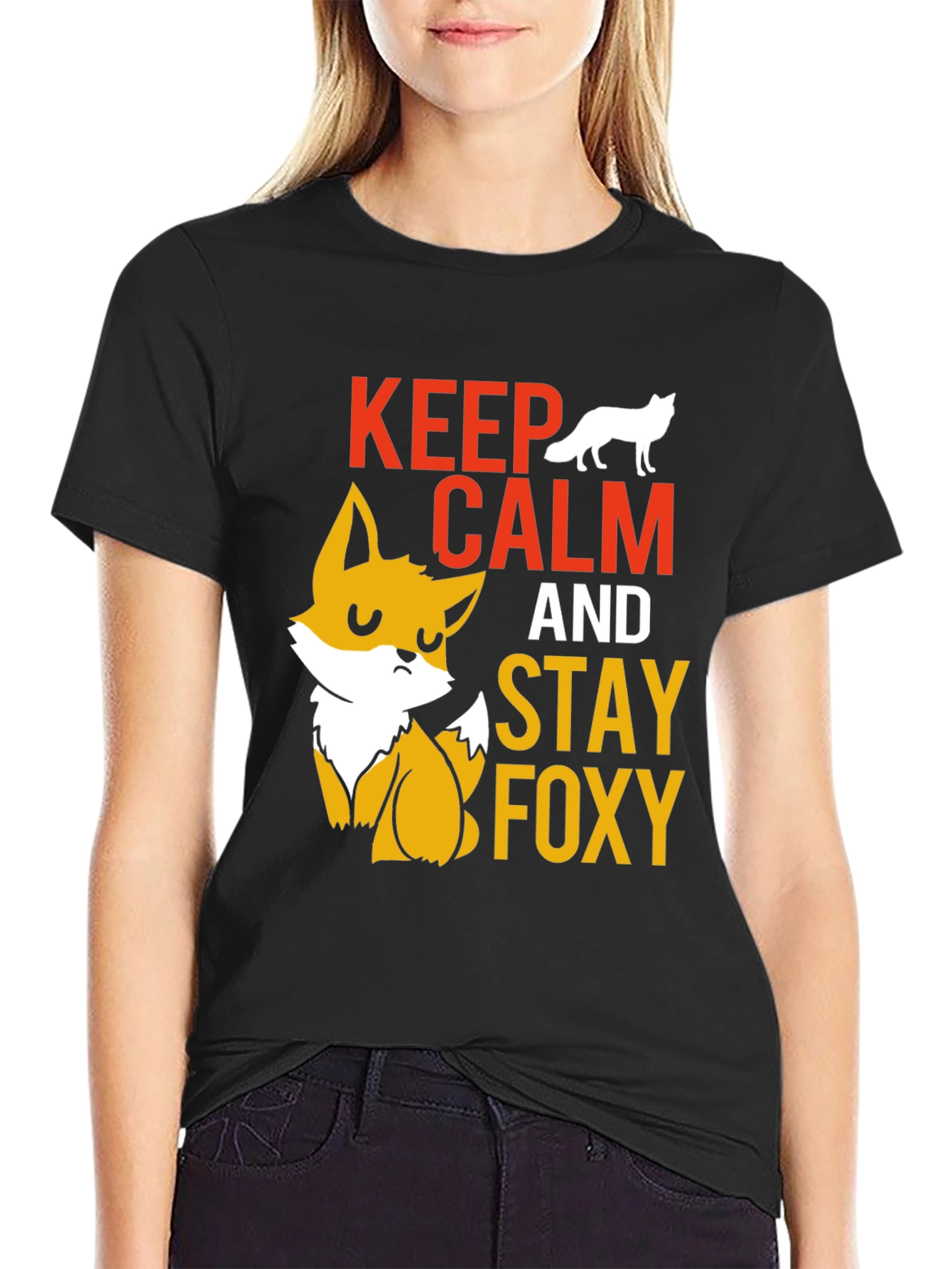 Keep Calm & Stay Foxy T-Shirt