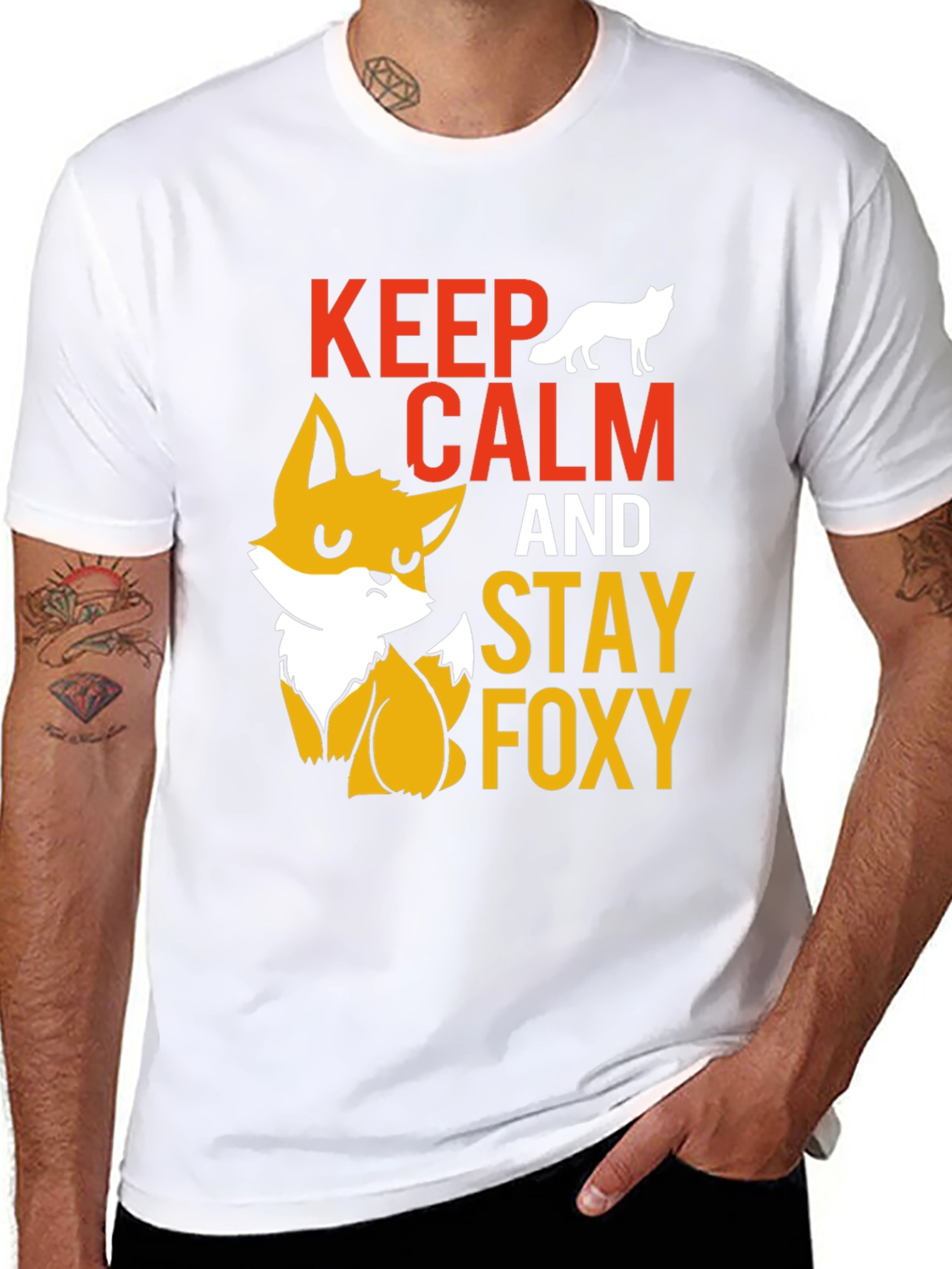 Keep Calm & Stay Foxy T-Shirt