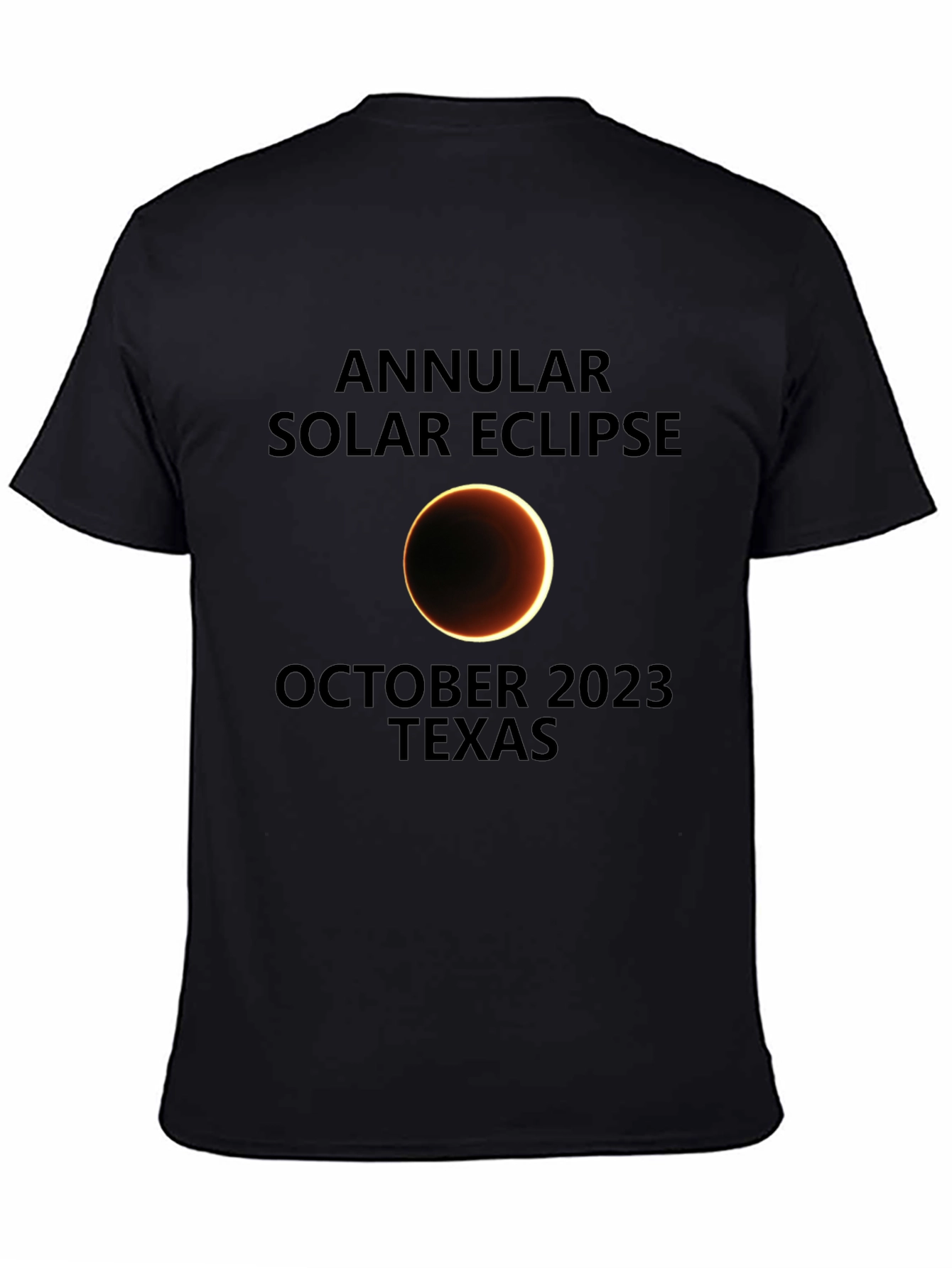 Annular Solar Eclipse October 2023 Texas T-Shirt