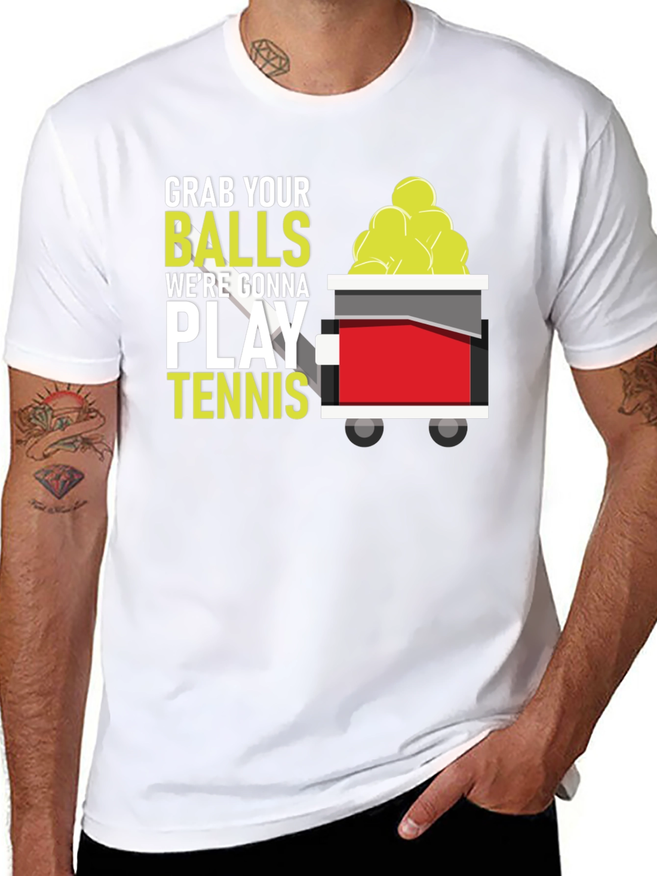 Grab Your Balls Tennis T-Shirt