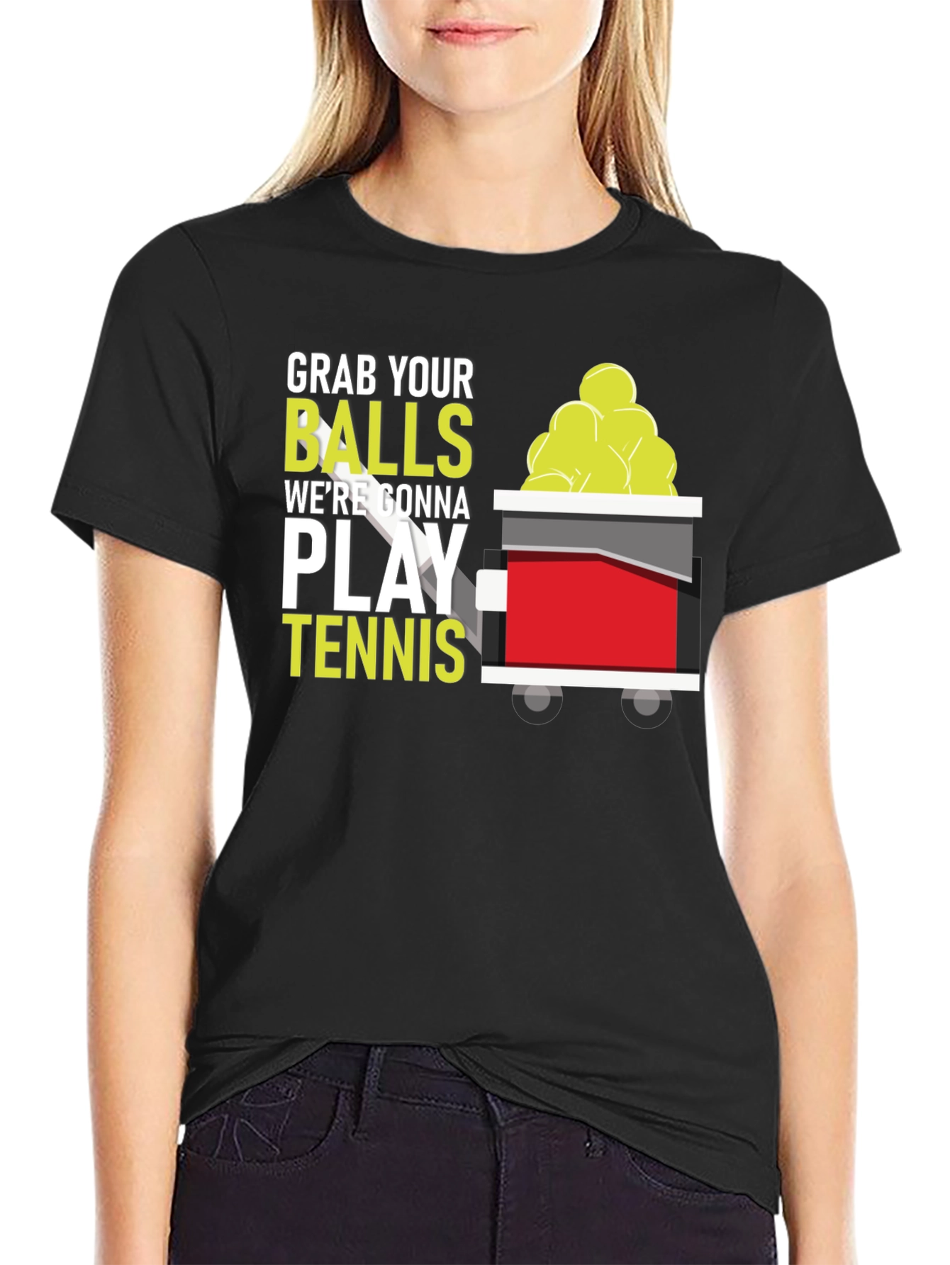 Grab Your Balls Tennis T-Shirt