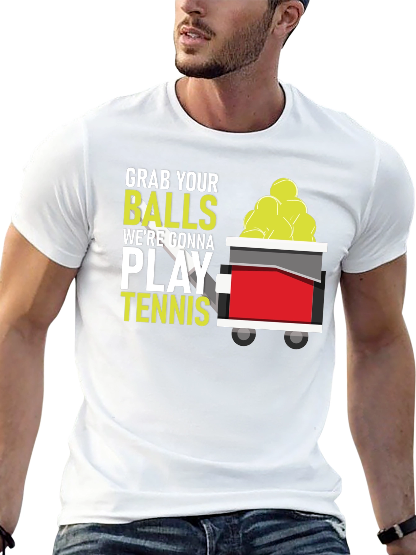 Grab Your Balls Tennis T-Shirt