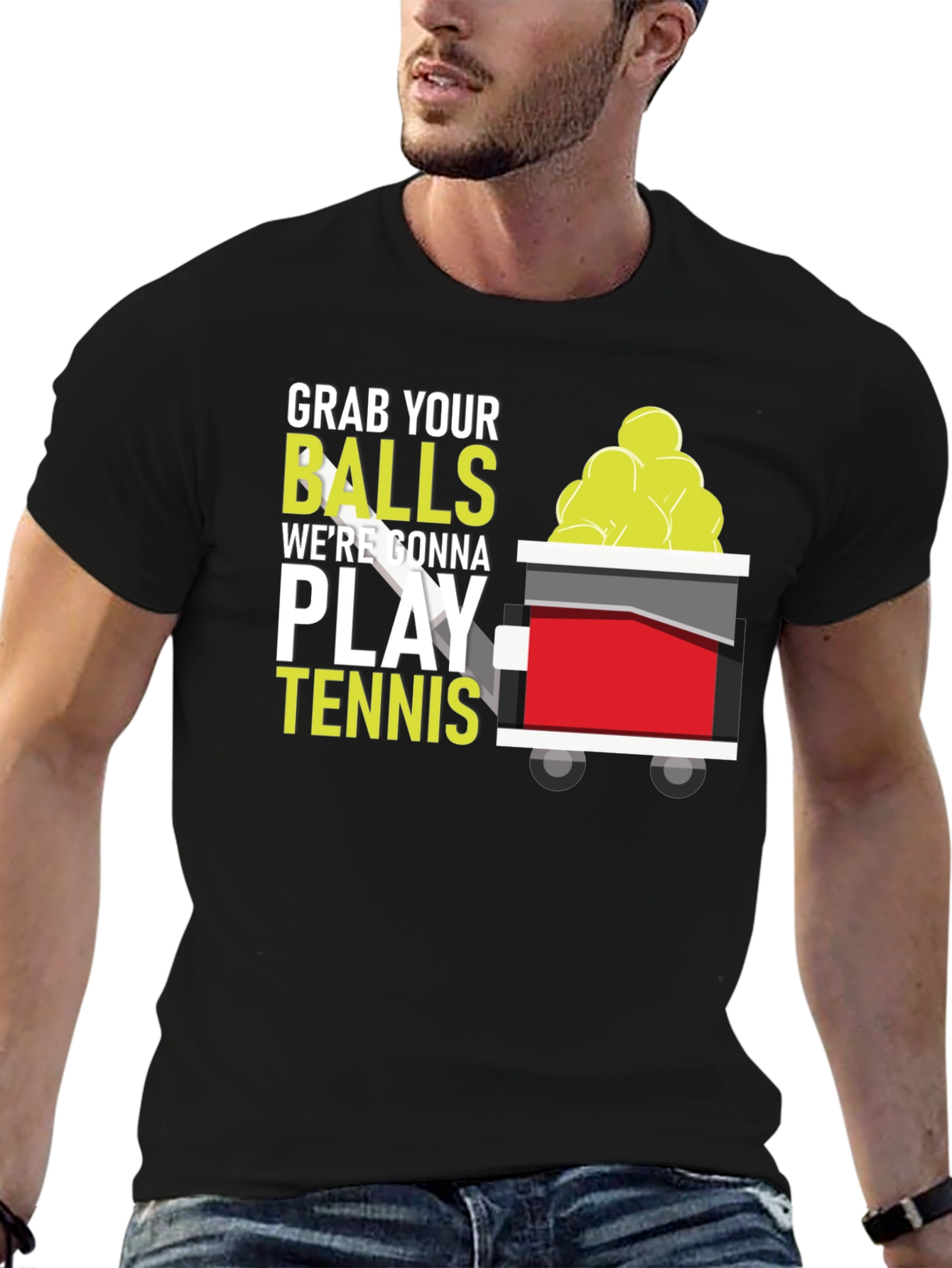 Grab Your Balls Tennis T-Shirt