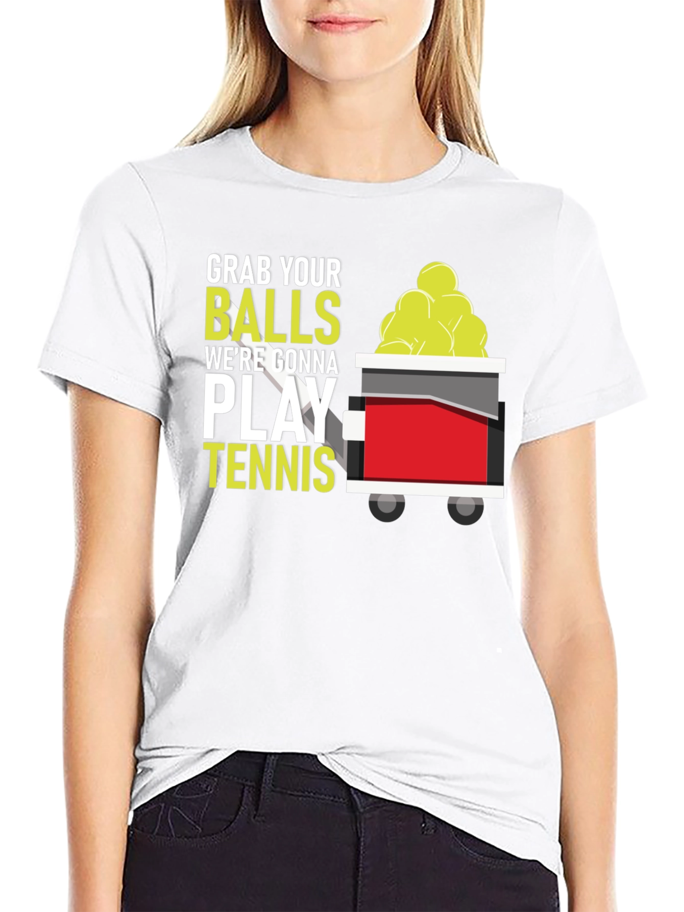 Grab Your Balls Tennis T-Shirt