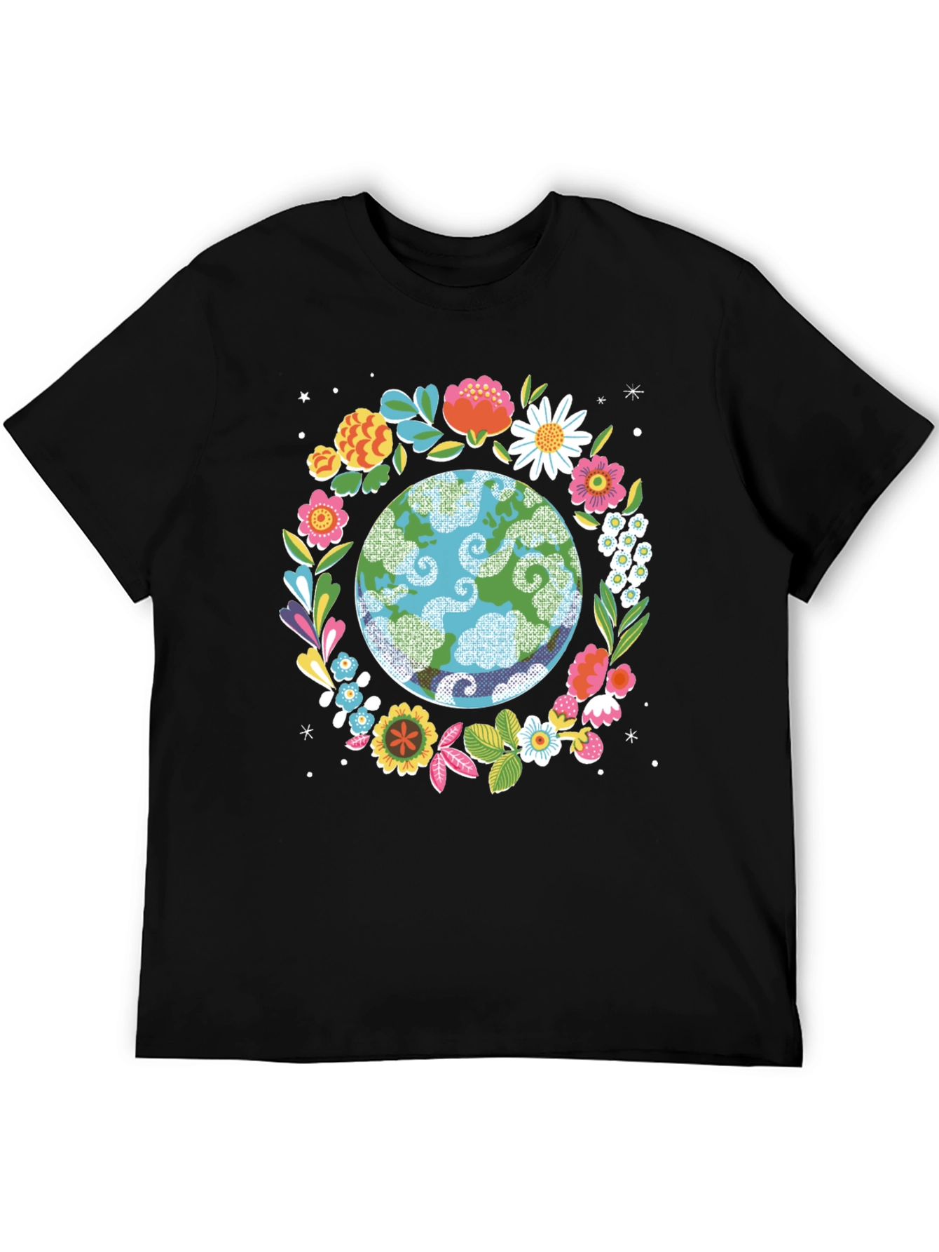 Earth Day Floral T-Shirt