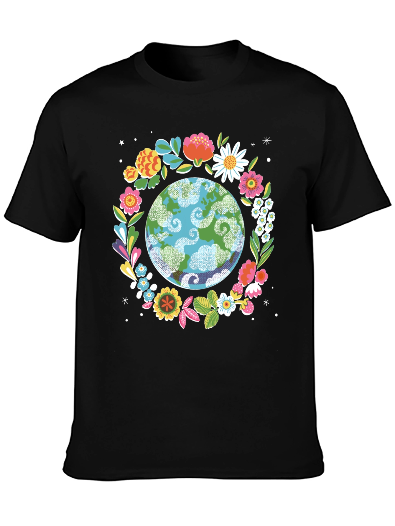 Earth Day Floral T-Shirt