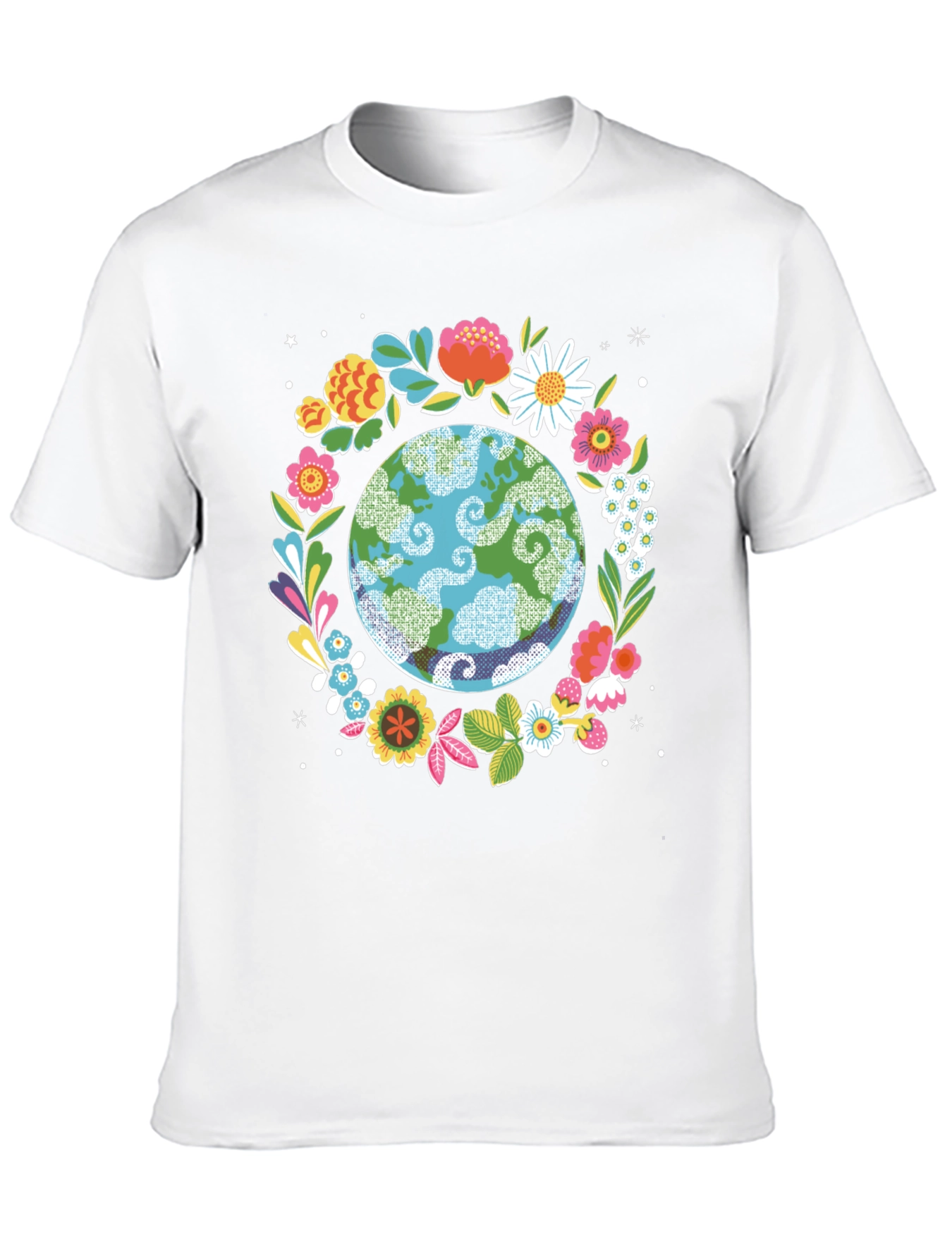 Earth Day Floral T-Shirt