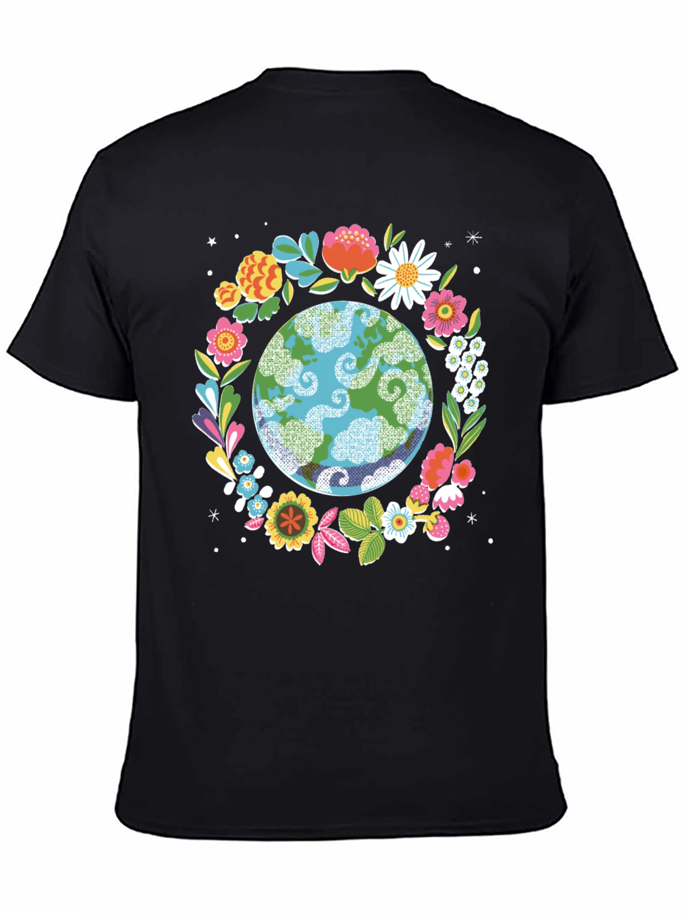 Earth Day Floral T-Shirt