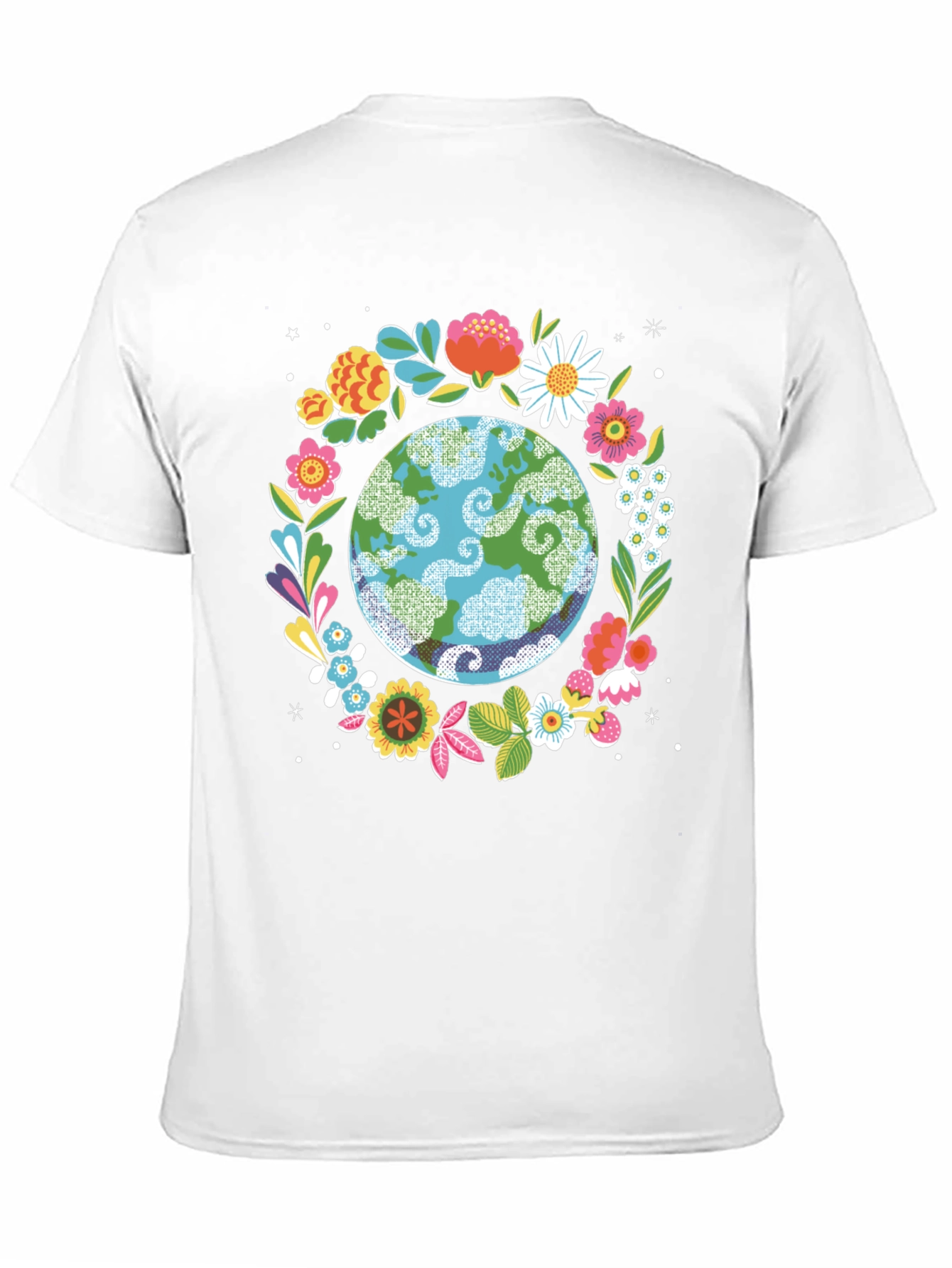 Earth Day Floral T-Shirt