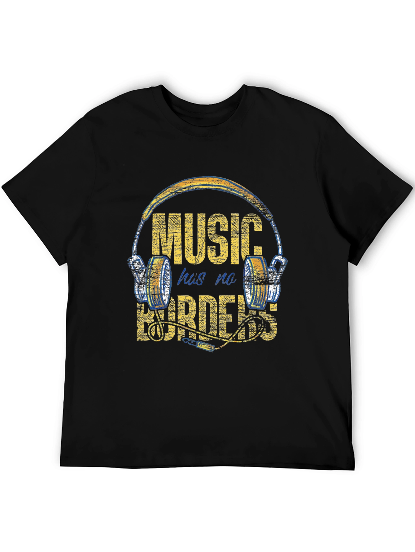 Music Has No Borders Graphic Tee
