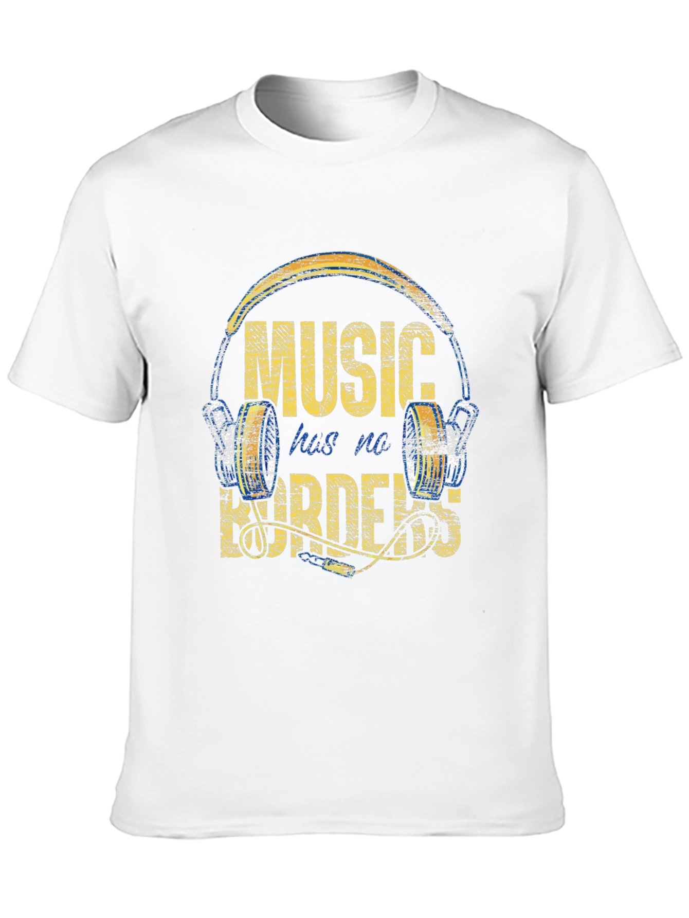 Music Has No Borders Graphic Tee