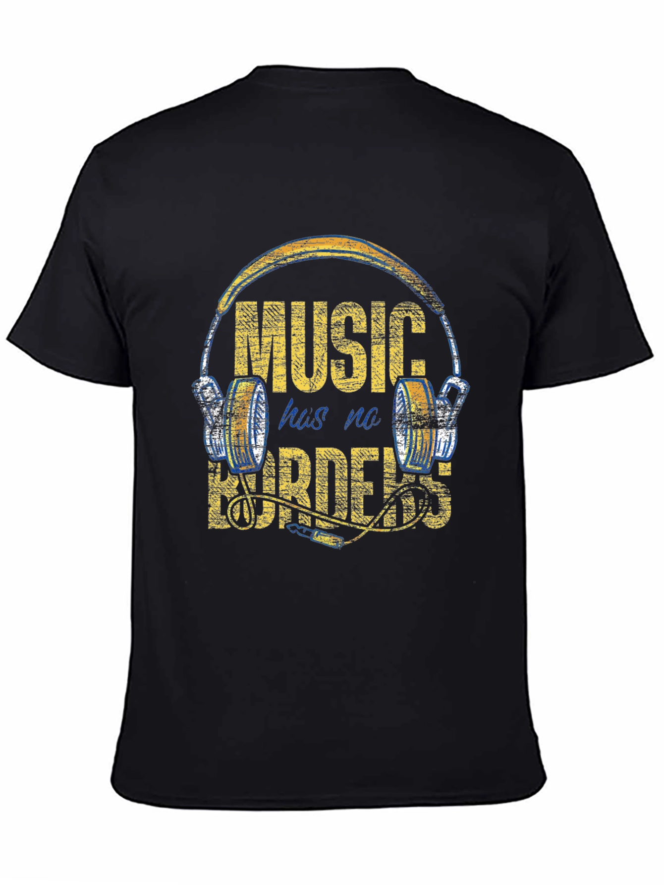 Music Has No Borders Graphic Tee