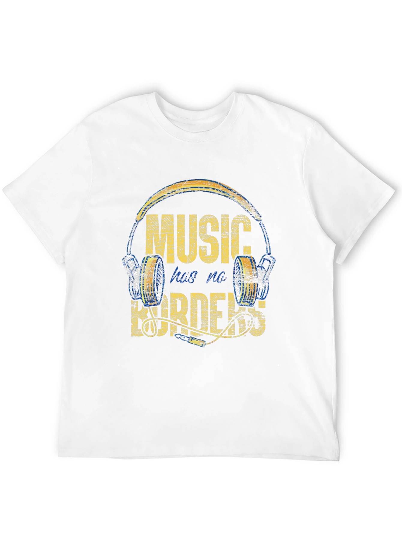 Music Has No Borders Graphic Tee