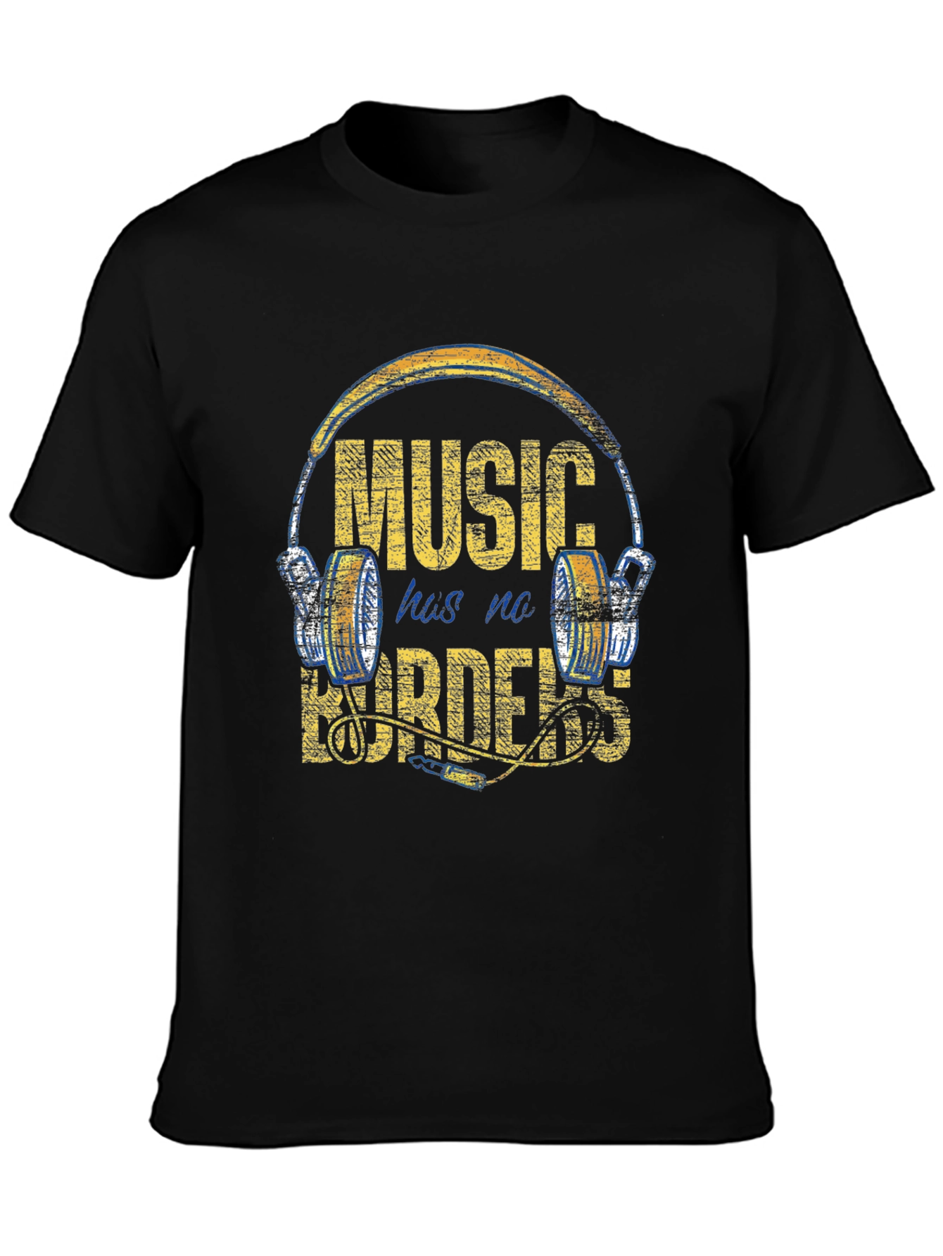Music Has No Borders Graphic Tee