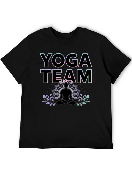 Yoga Team Graphic Tee - Meditation & Fitness
