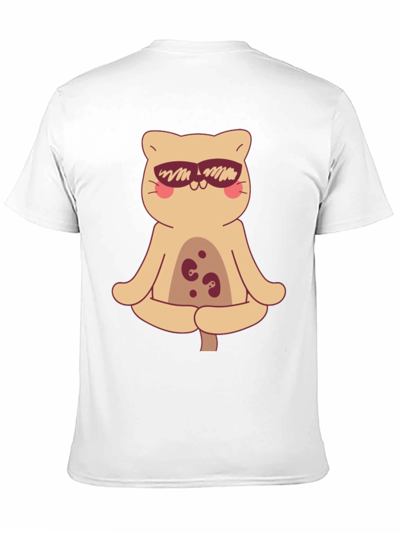 Cool Cat Meditating T-Shirt