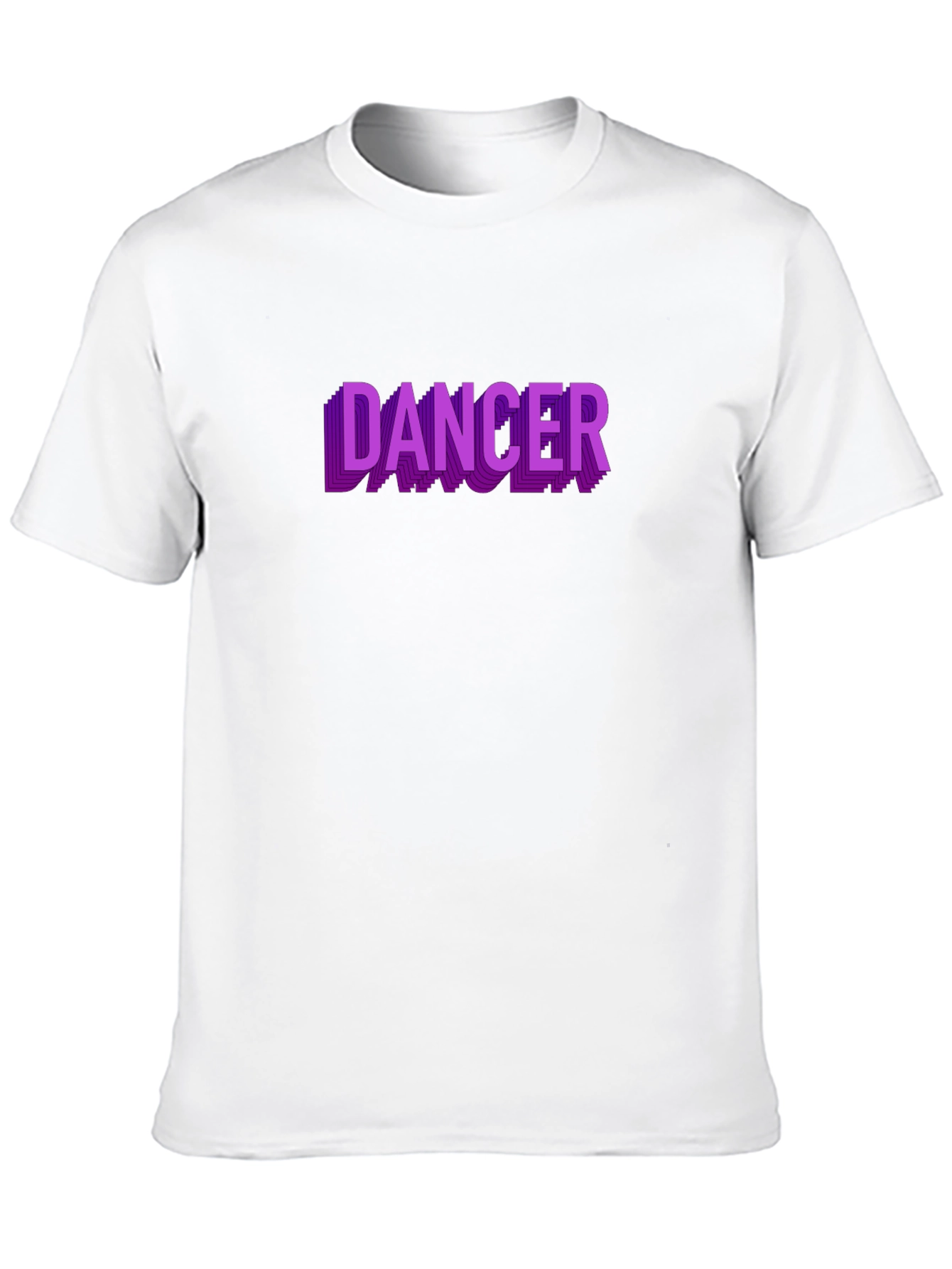Dancer T-Shirt - Modern Purple Design