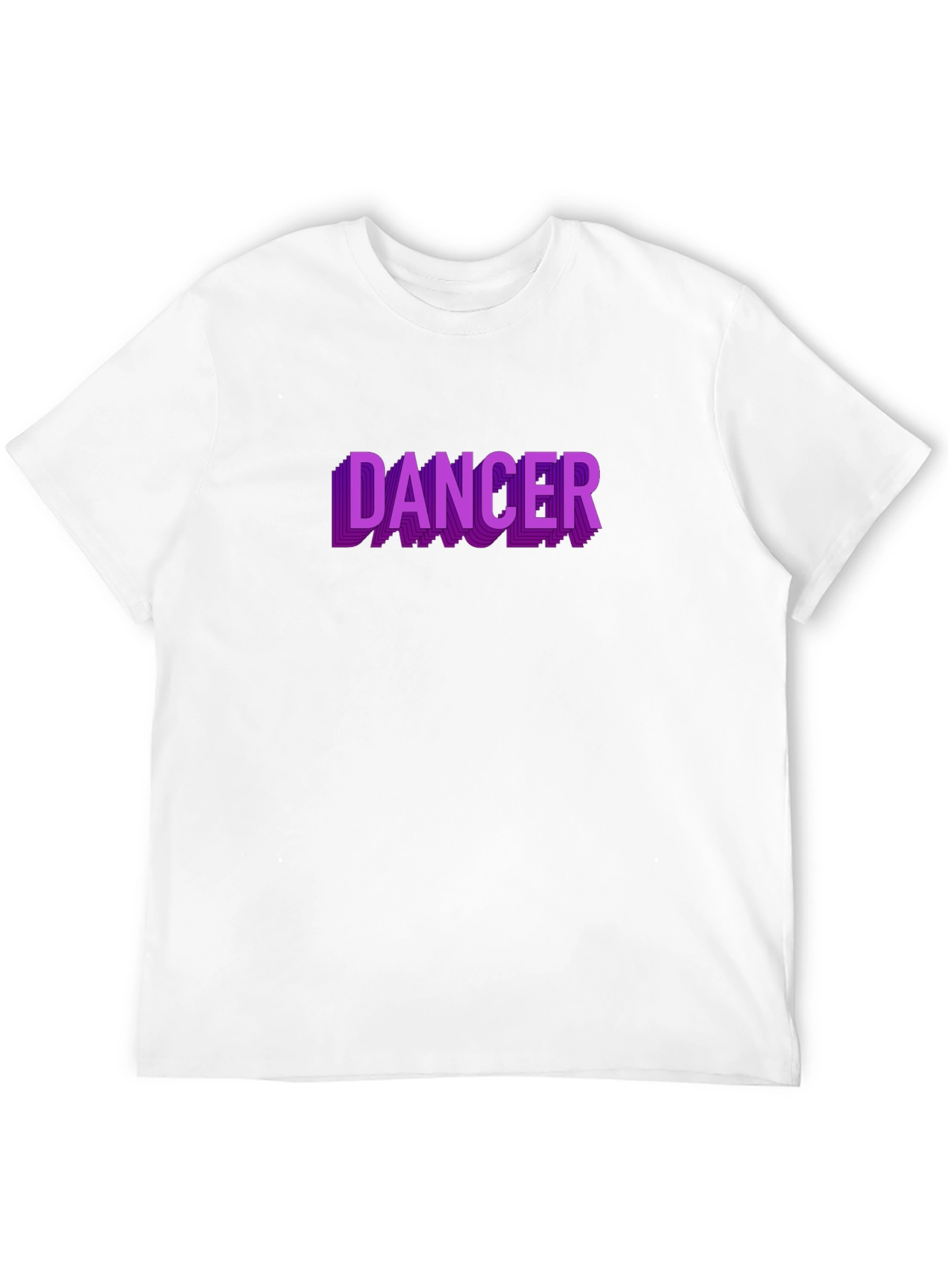 Dancer T-Shirt - Modern Purple Design