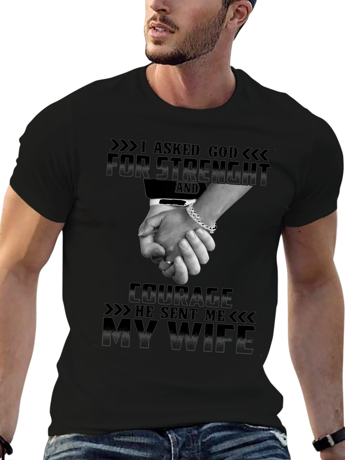 I Asked God For Strength T-Shirt