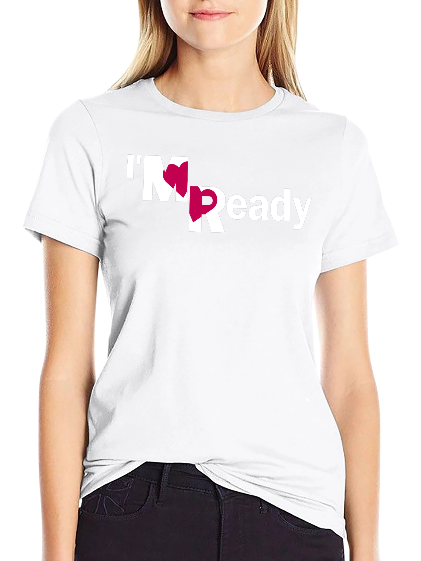 Im Ready Heart Graphic T-Shirt