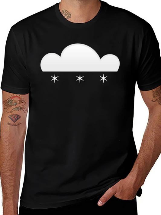 Snowy Cloud Graphic T-Shirt