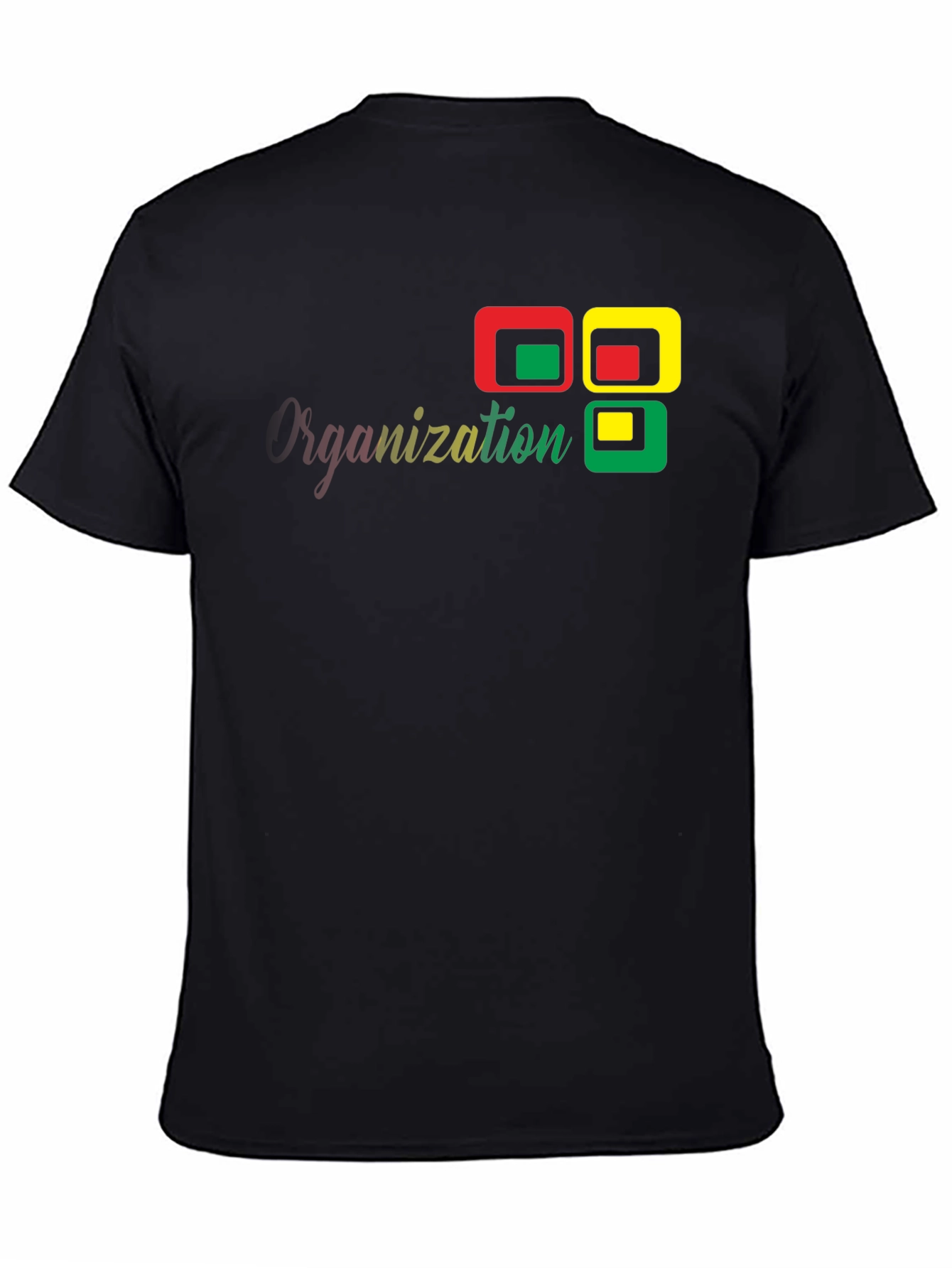 Organization Graphic Black T-Shirt