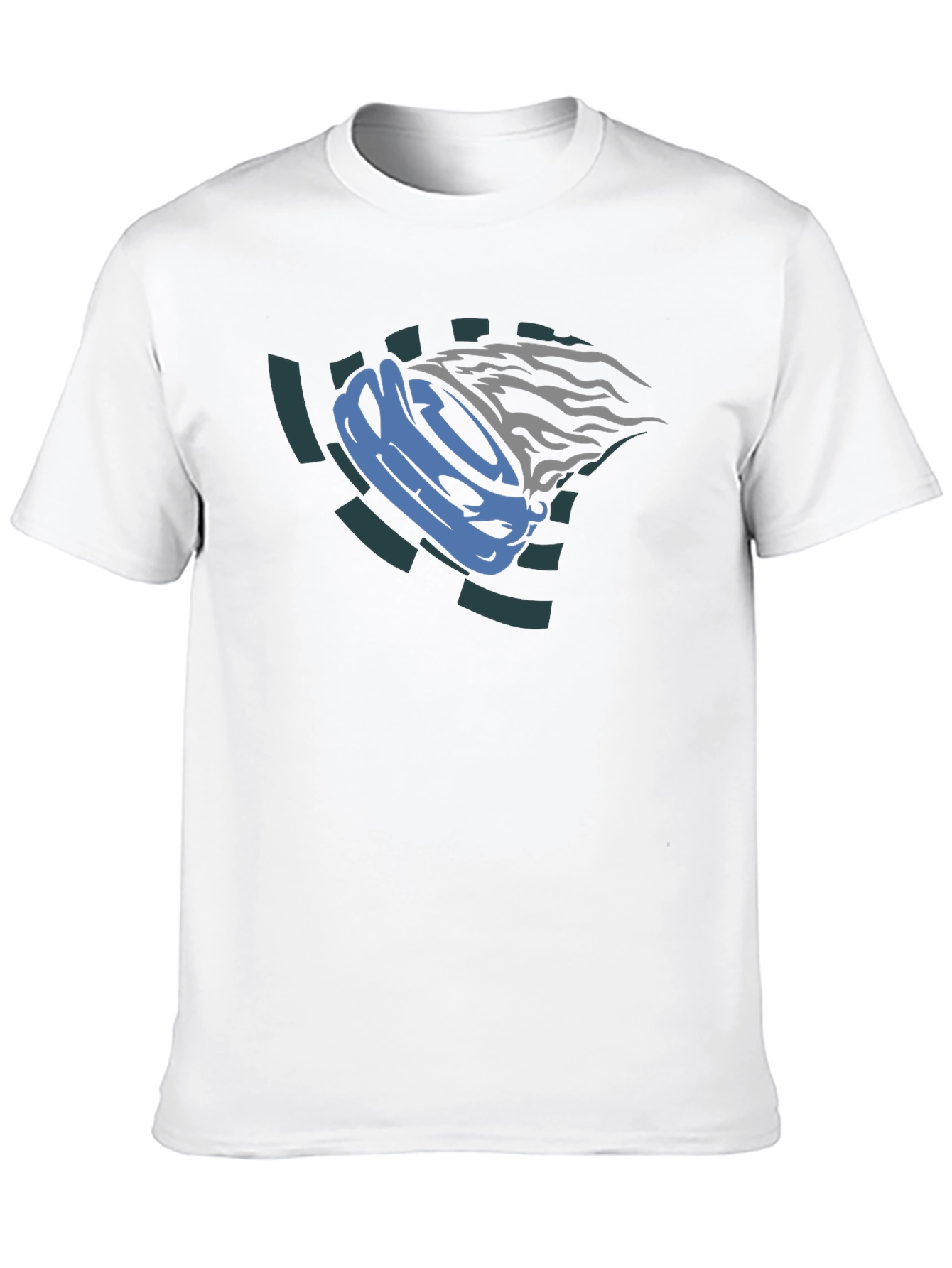 Cool Hockey Puck Graphic T-Shirt