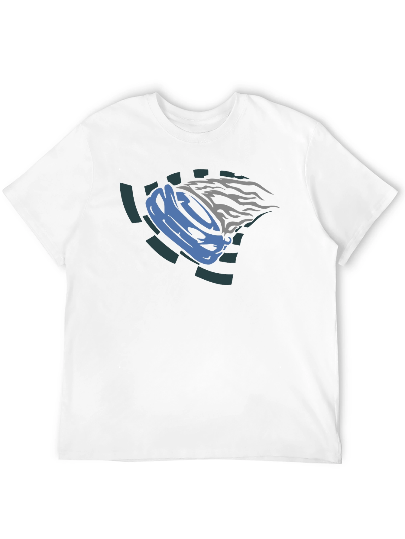 Cool Hockey Puck Graphic T-Shirt