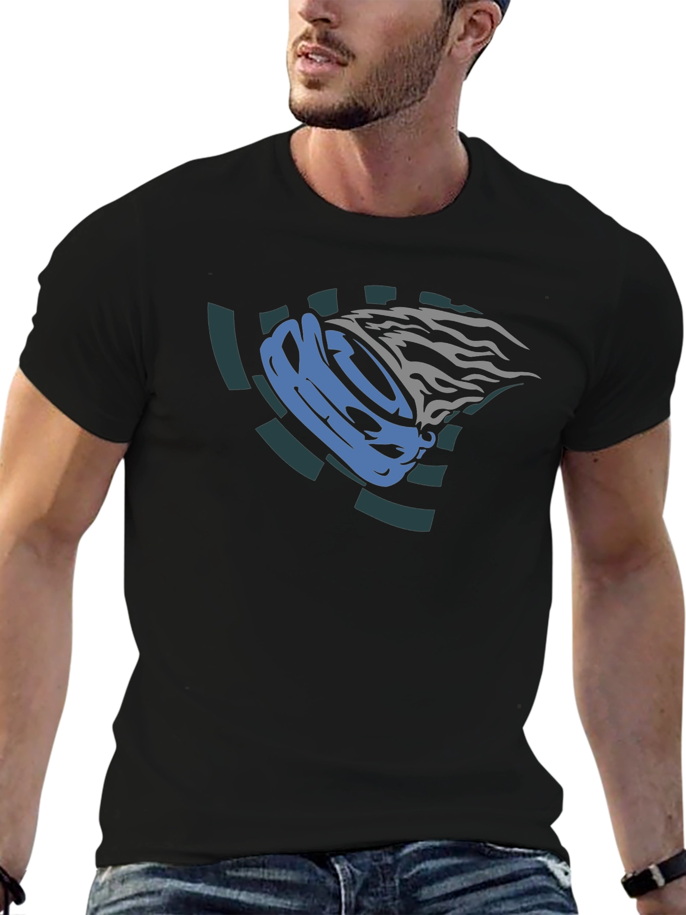 Cool Hockey Puck Graphic T-Shirt