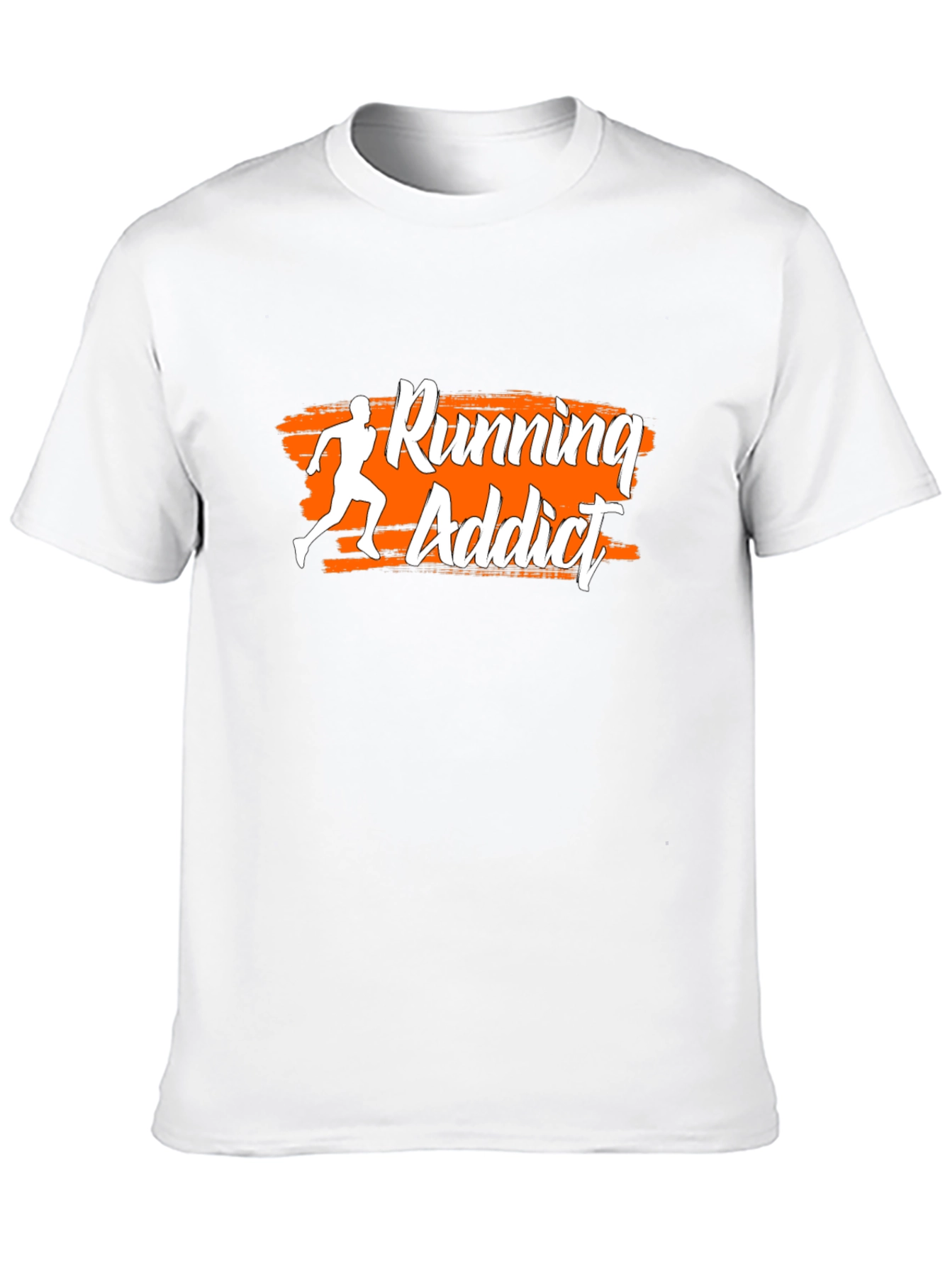 Running Addict Graphic Tee - Black