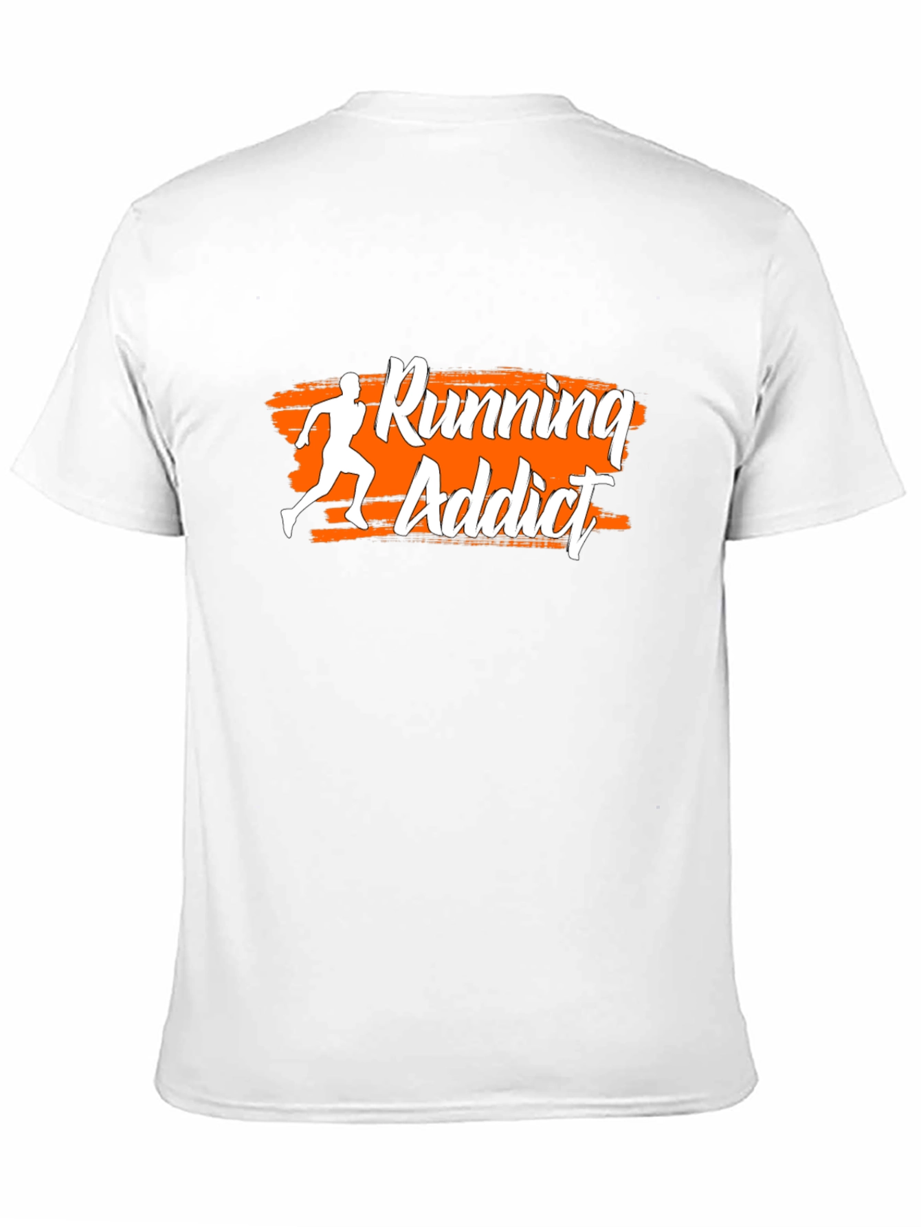 Running Addict Graphic Tee - Black