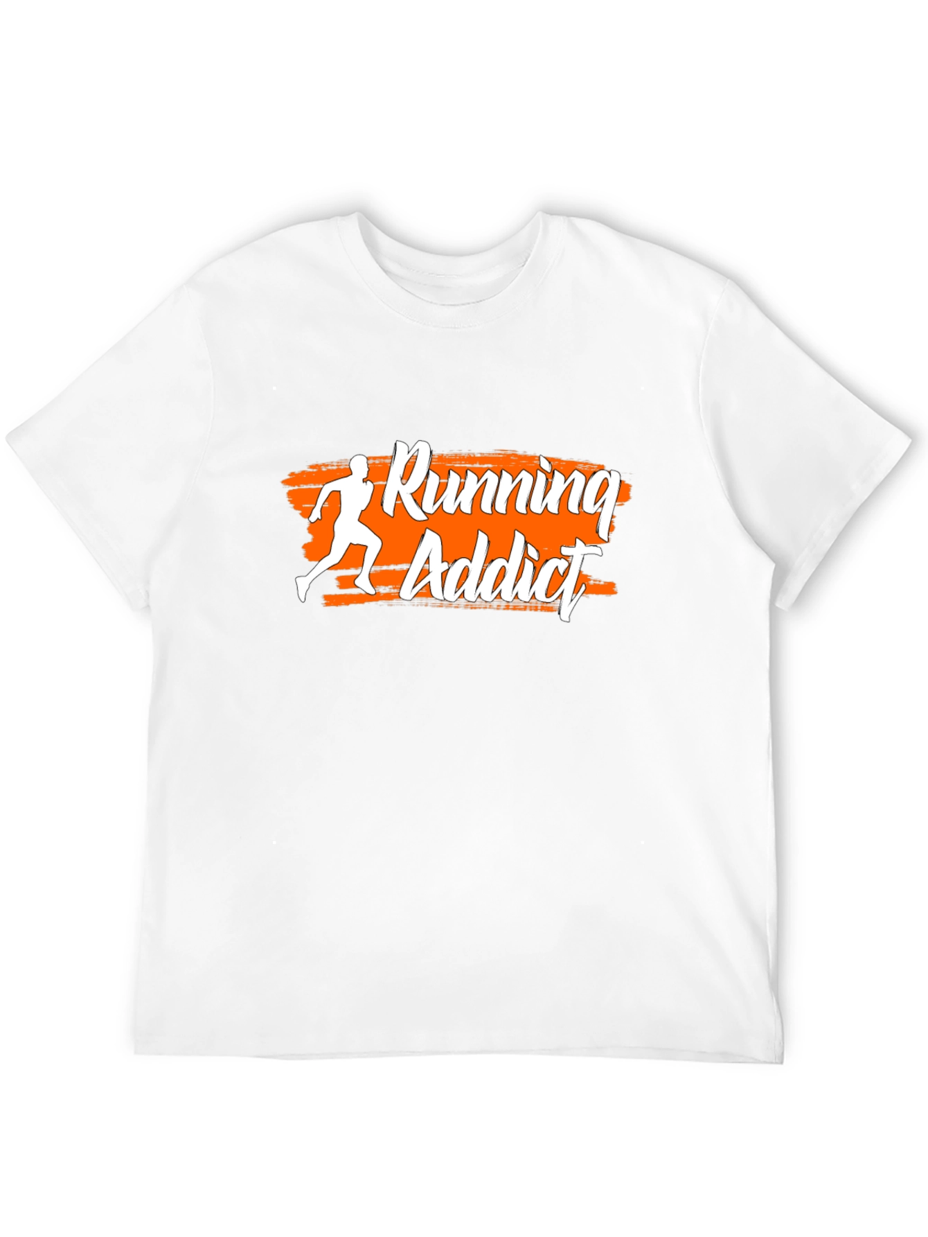 Running Addict Graphic Tee - Black