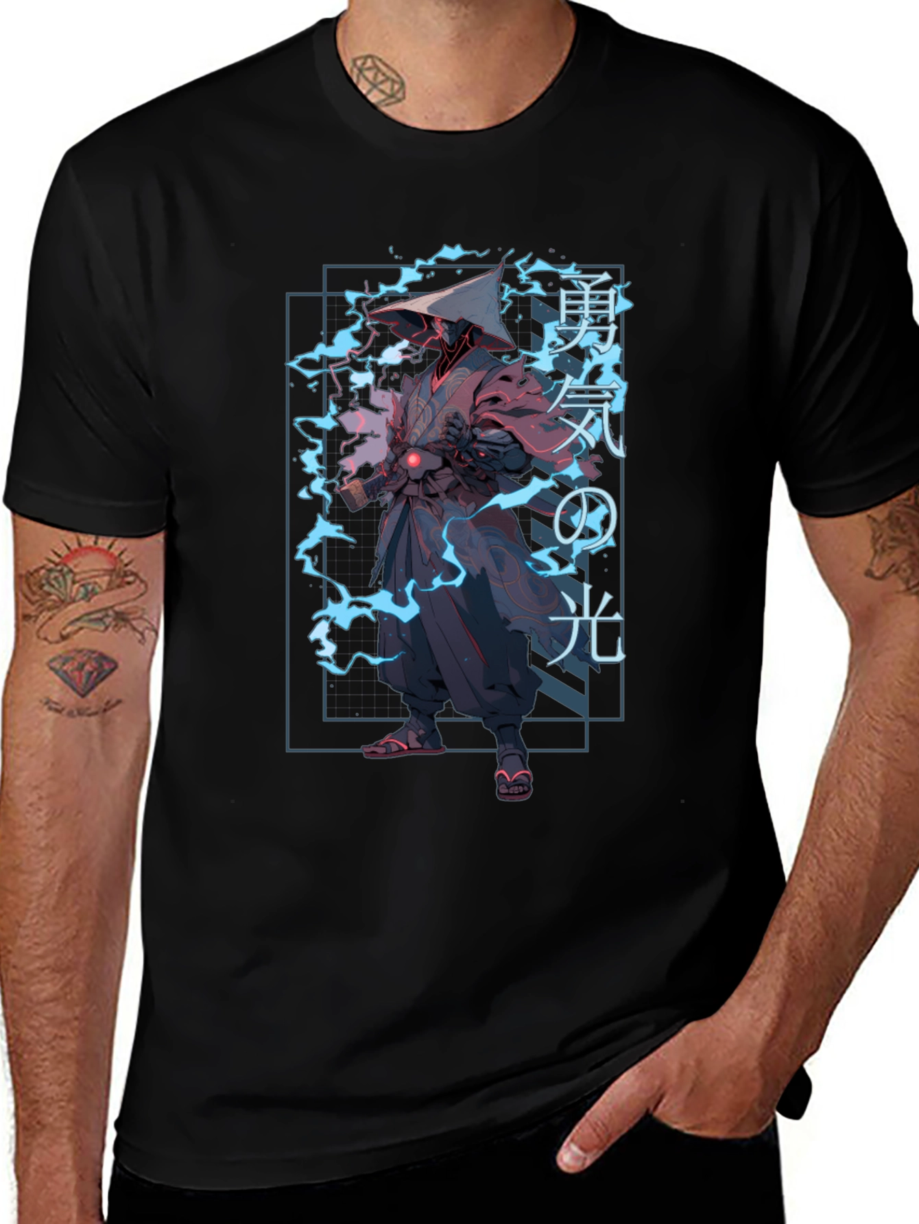 Mystic Samurai Graphic Tee - Urban Style