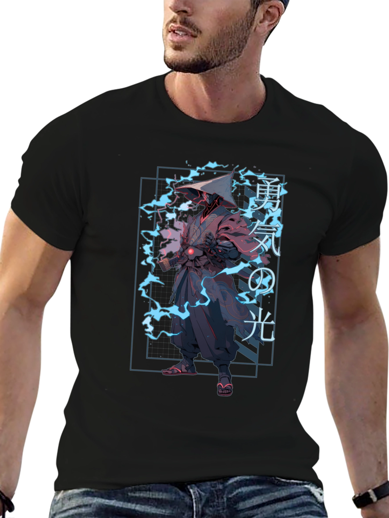 Mystic Samurai Graphic Tee - Urban Style