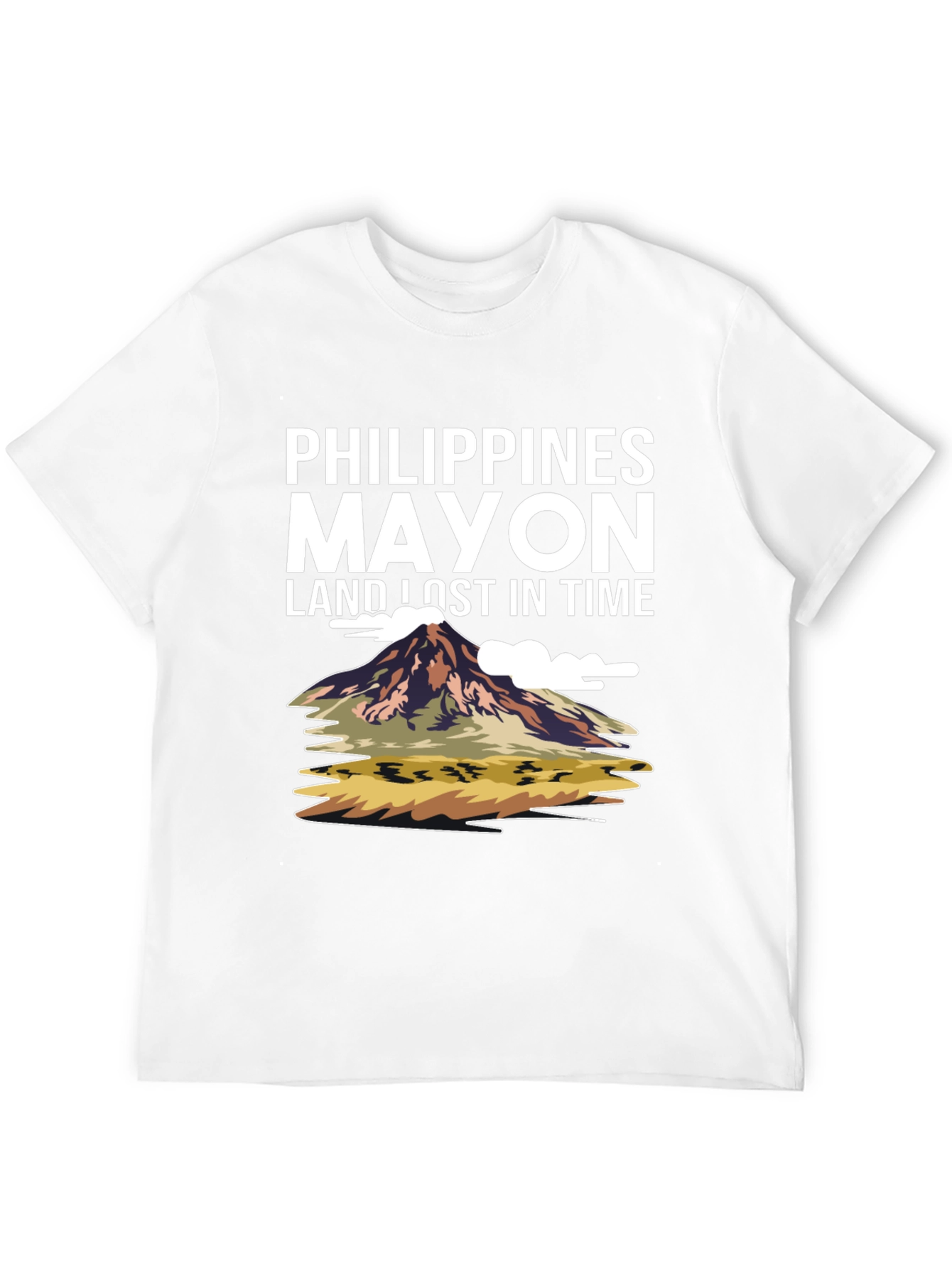Philippines Mayon Volcano T-Shirt | Travel Graphic Tee | Philippines Lover Shirt | Nature Landscape Gift | Free Shipping $50+