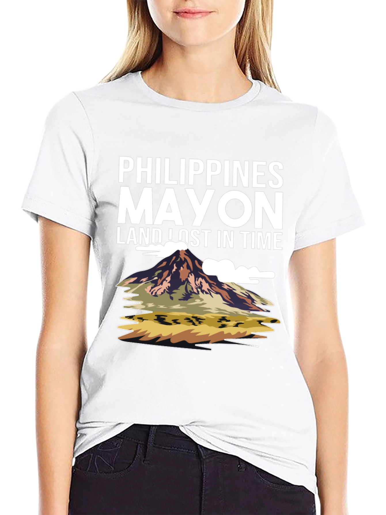 Philippines Mayon Volcano T-Shirt | Travel Graphic Tee | Philippines Lover Shirt | Nature Landscape Gift | Free Shipping $50+