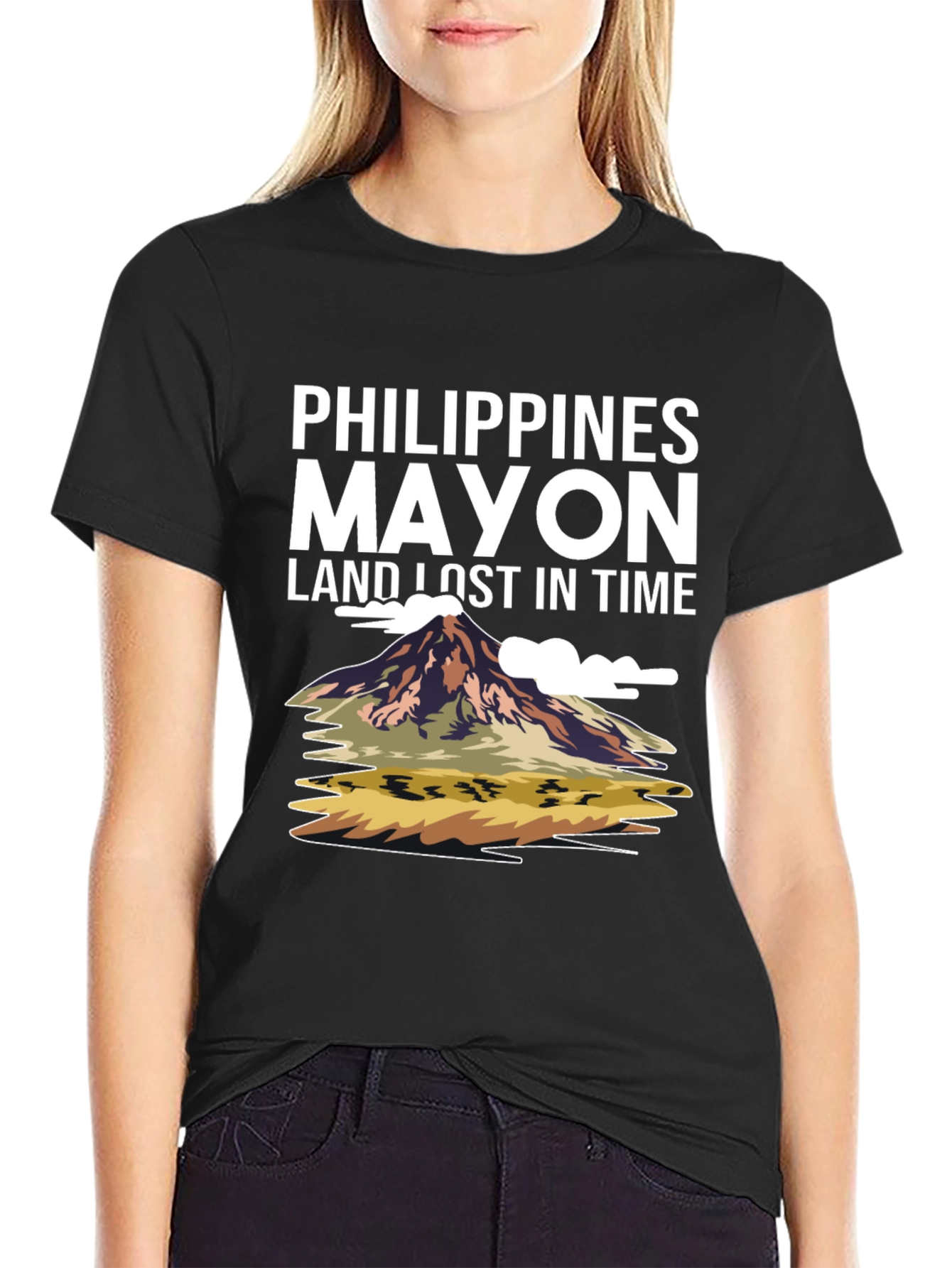 Philippines Mayon Volcano T-Shirt | Travel Graphic Tee | Philippines Lover Shirt | Nature Landscape Gift | Free Shipping $50+