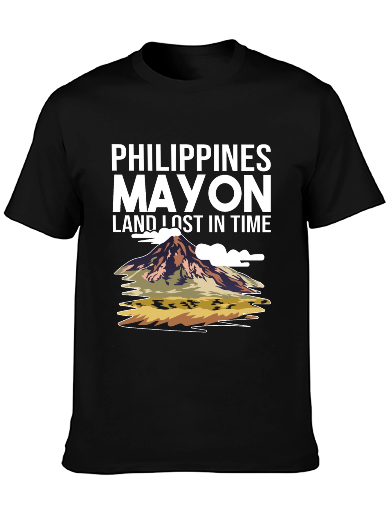 Philippines Mayon Volcano T-Shirt | Travel Graphic Tee | Philippines Lover Shirt | Nature Landscape Gift | Free Shipping $50+