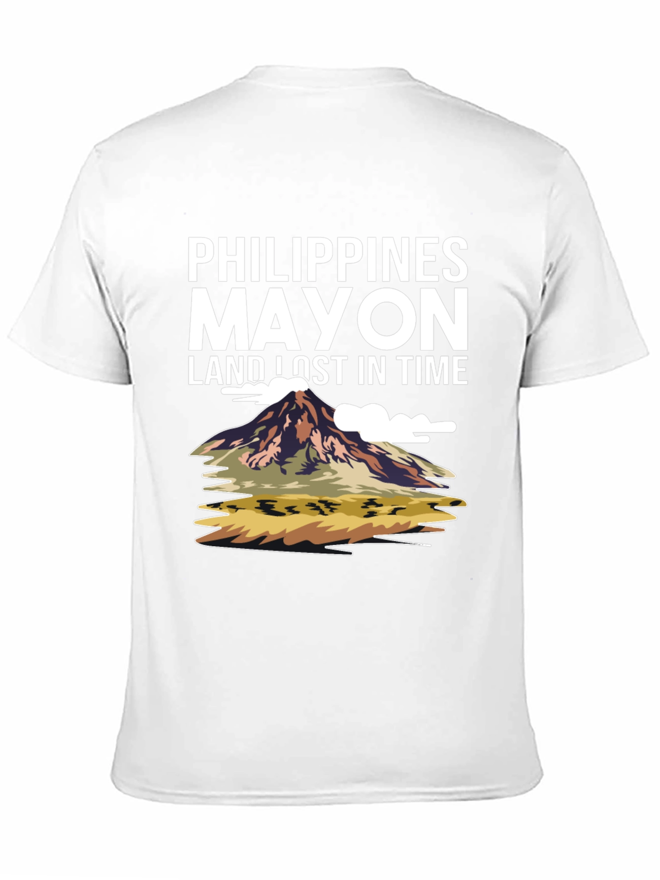 Philippines Mayon Volcano T-Shirt | Travel Graphic Tee | Philippines Lover Shirt | Nature Landscape Gift | Free Shipping $50+