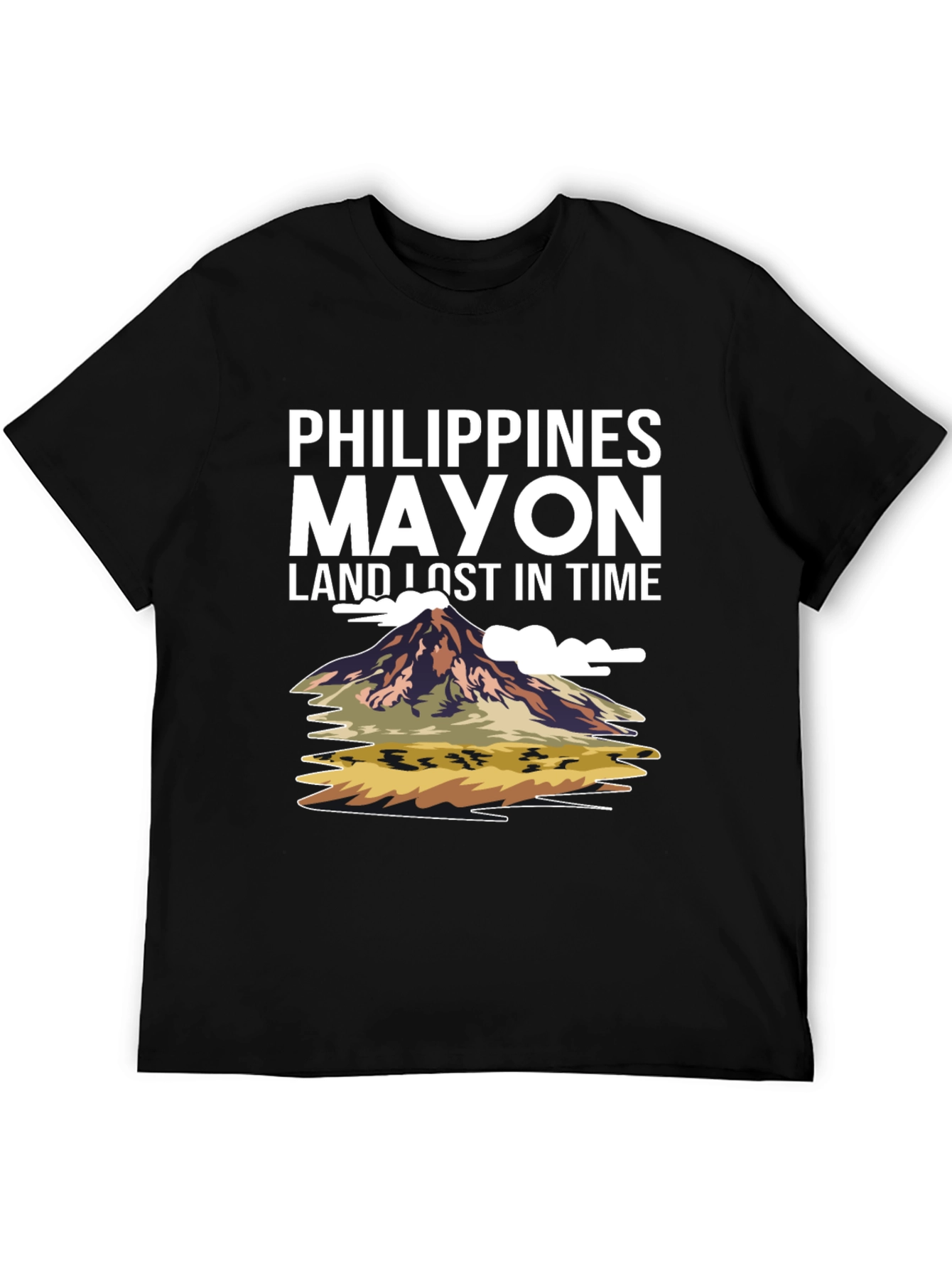 Philippines Mayon Volcano T-Shirt | Travel Graphic Tee | Philippines Lover Shirt | Nature Landscape Gift | Free Shipping $50+