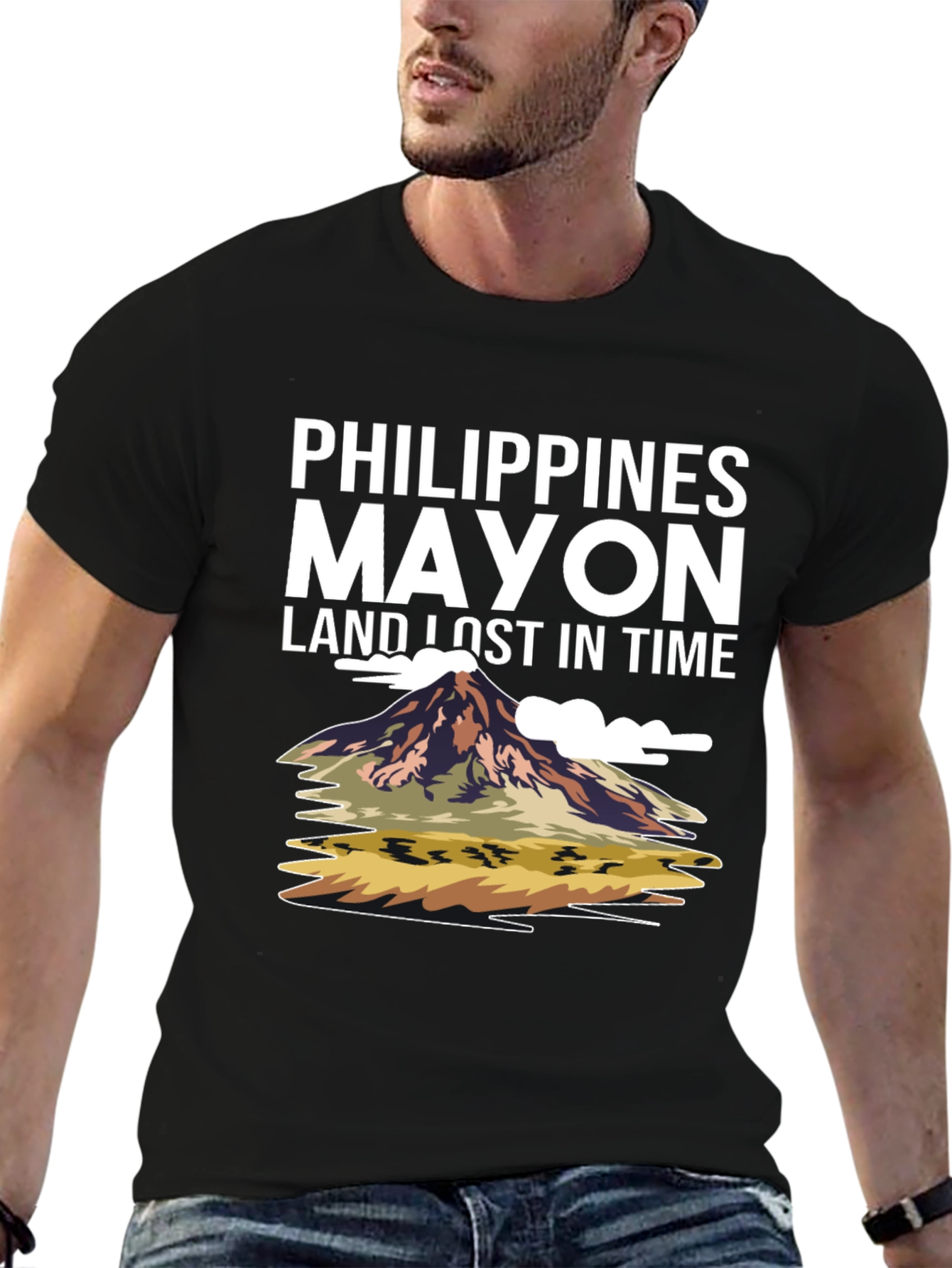 Philippines Mayon Volcano T-Shirt | Travel Graphic Tee | Philippines Lover Shirt | Nature Landscape Gift | Free Shipping $50+