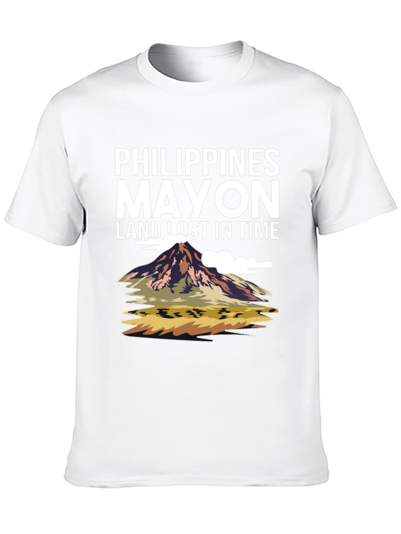 Philippines Mayon Volcano T-Shirt | Travel Graphic Tee | Philippines Lover Shirt | Nature Landscape Gift | Free Shipping $50+