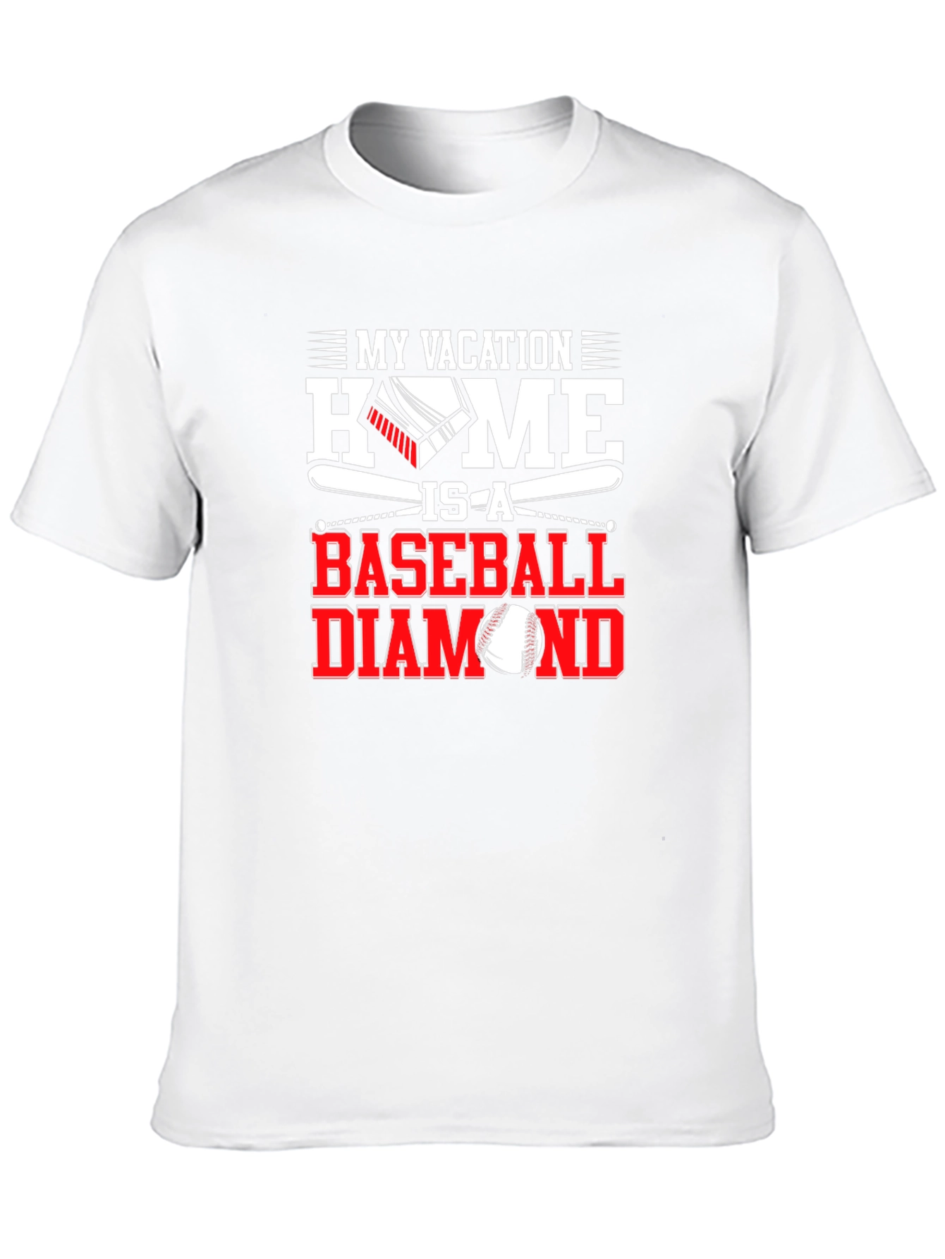 Baseball Diamond Vacation T-Shirt