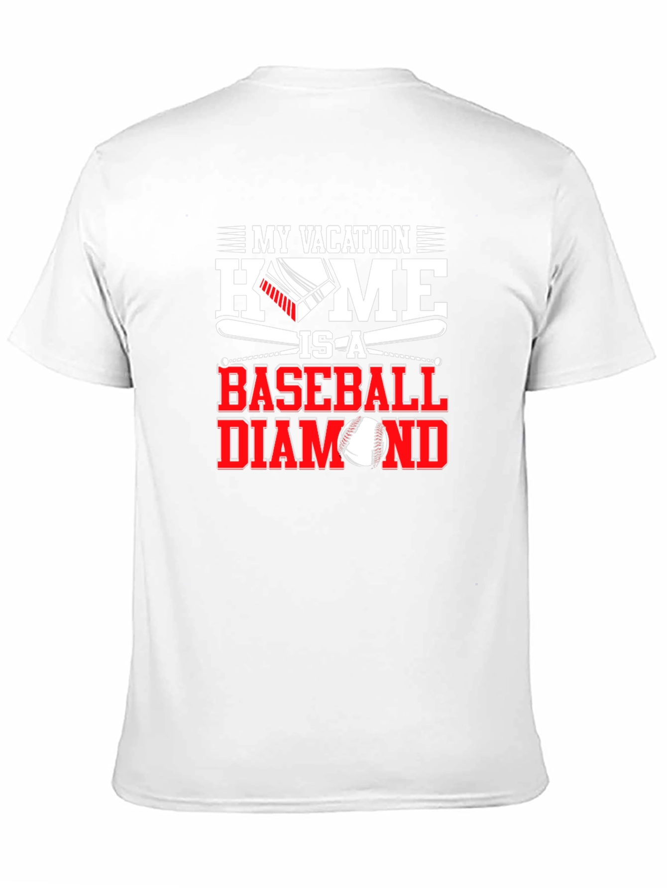 Baseball Diamond Vacation T-Shirt