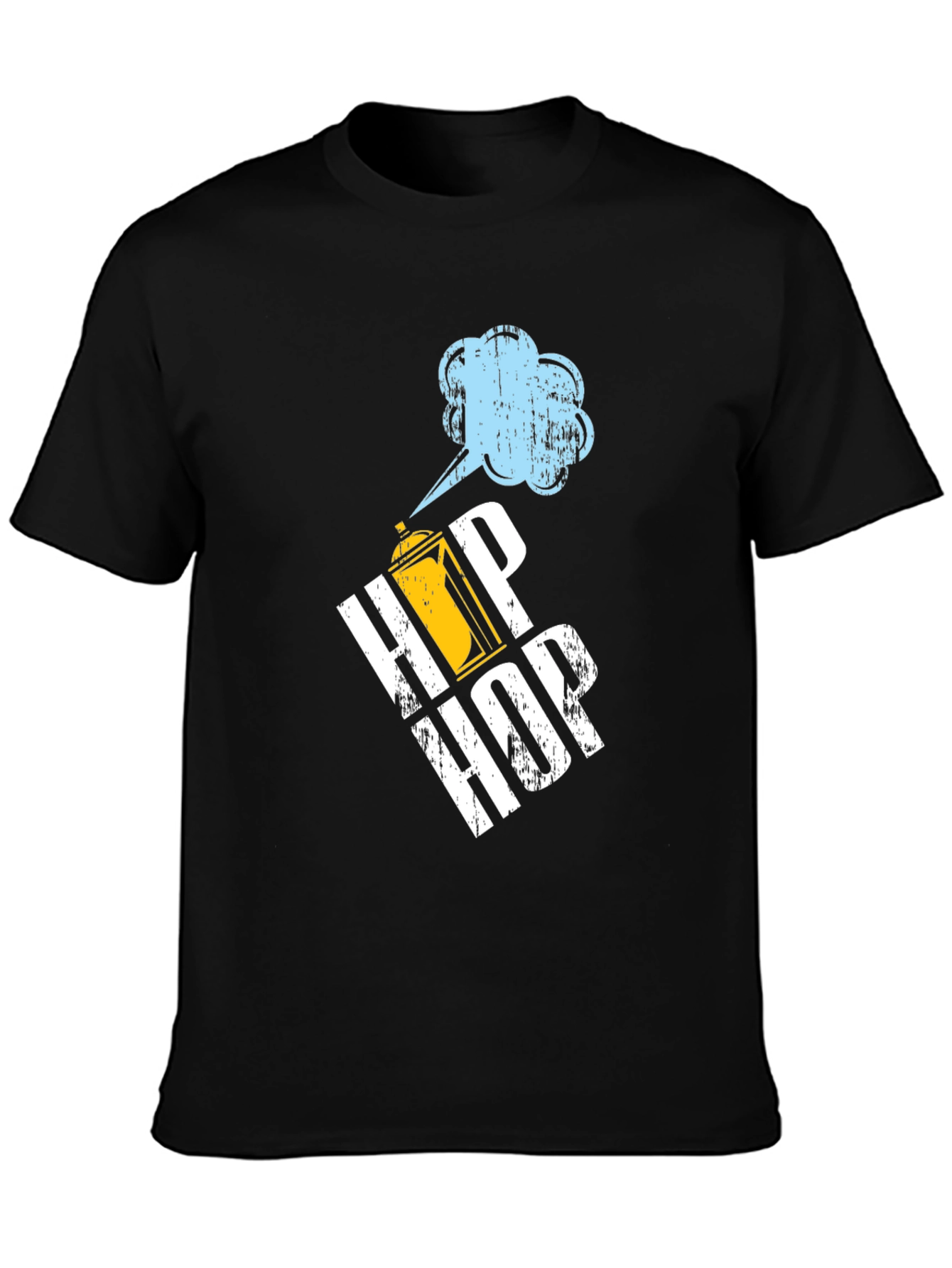 Hip Hop Spray Paint T-Shirt - Urban Style