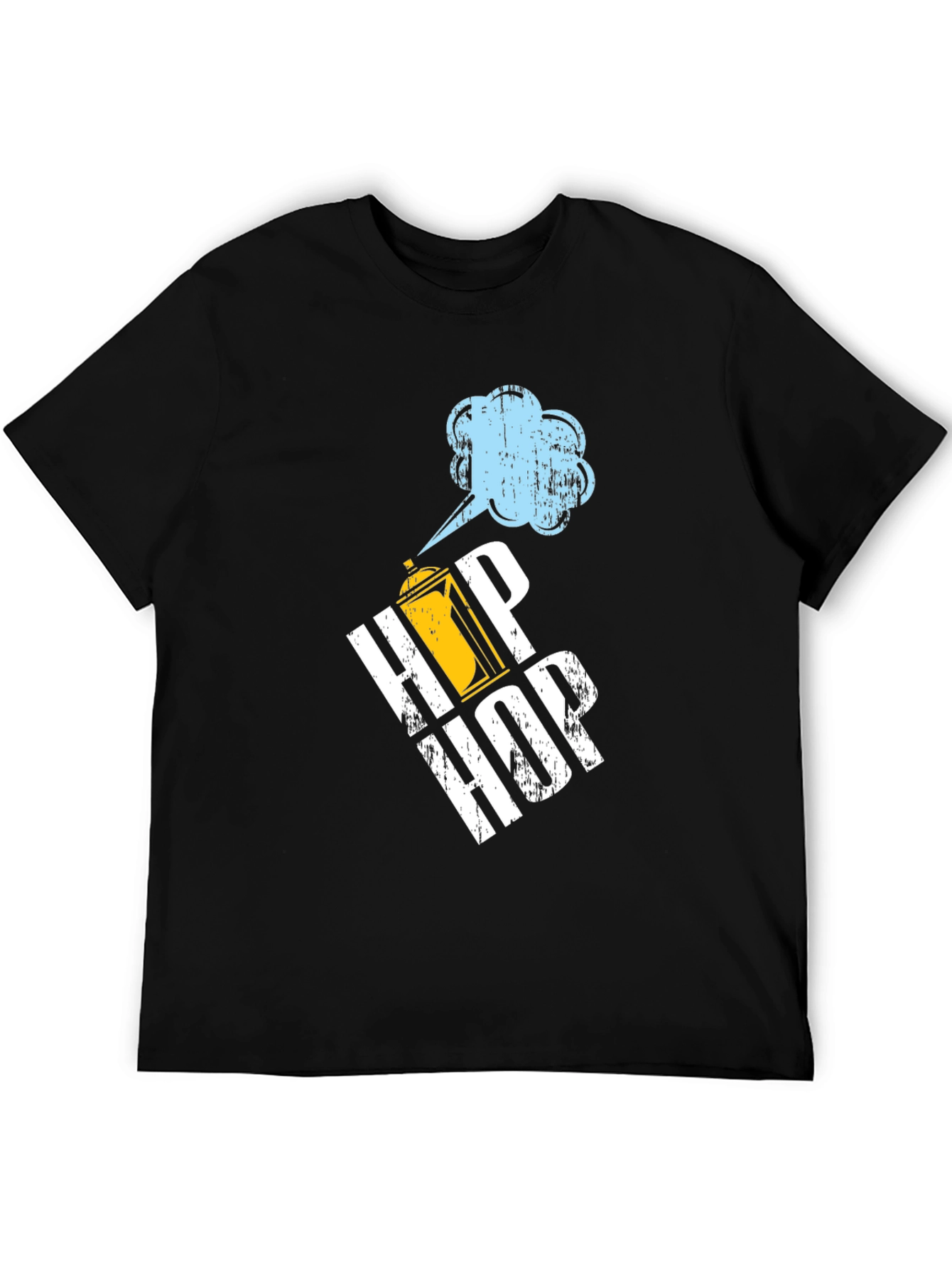 Hip Hop Spray Paint T-Shirt - Urban Style