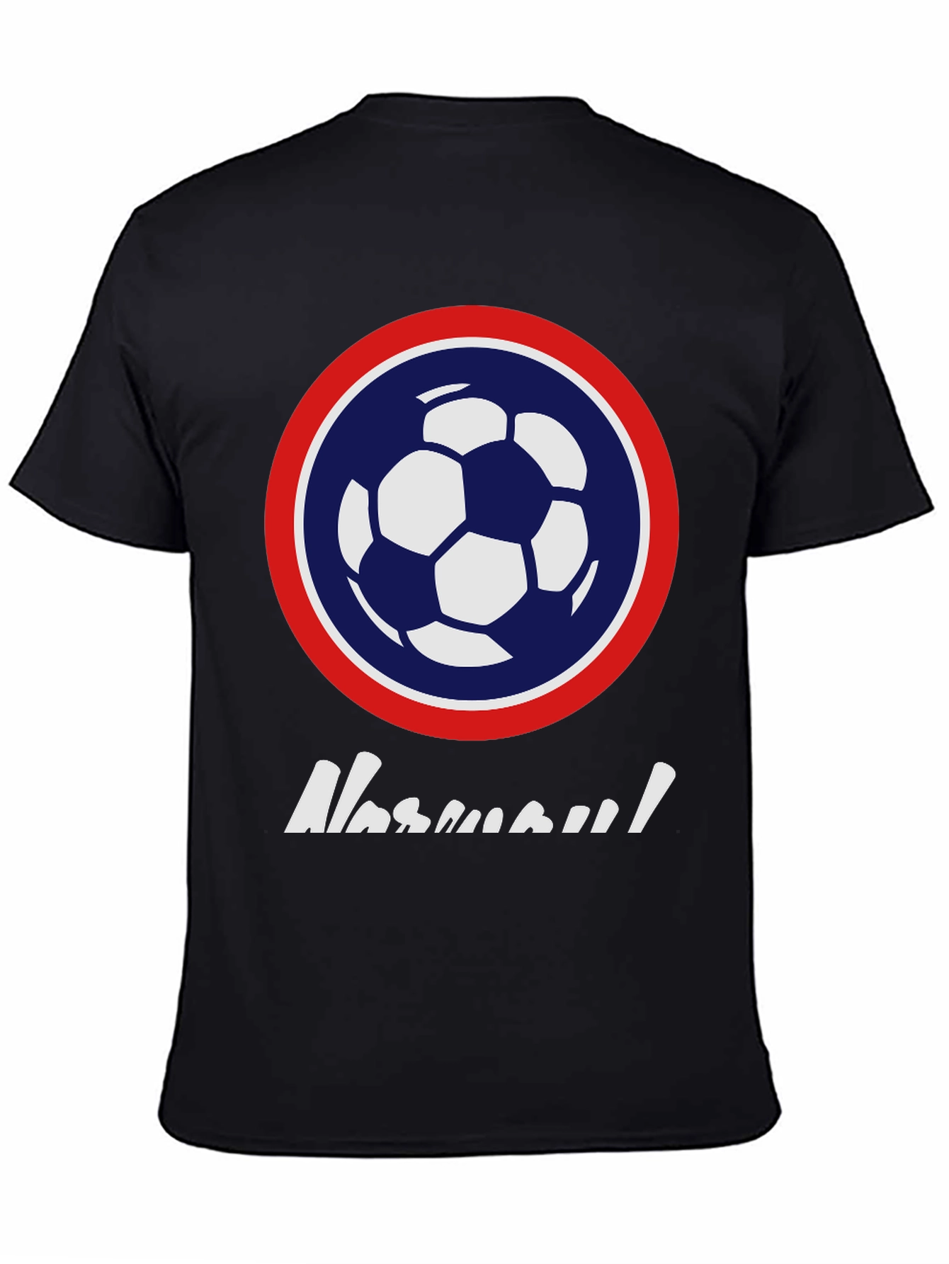 Soccer Ball Graphic Tee - Casual Sportswear